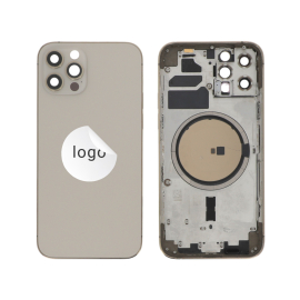 Sticlă capac spate Gold iPhone 12 Pro OEM Pulled Grade C