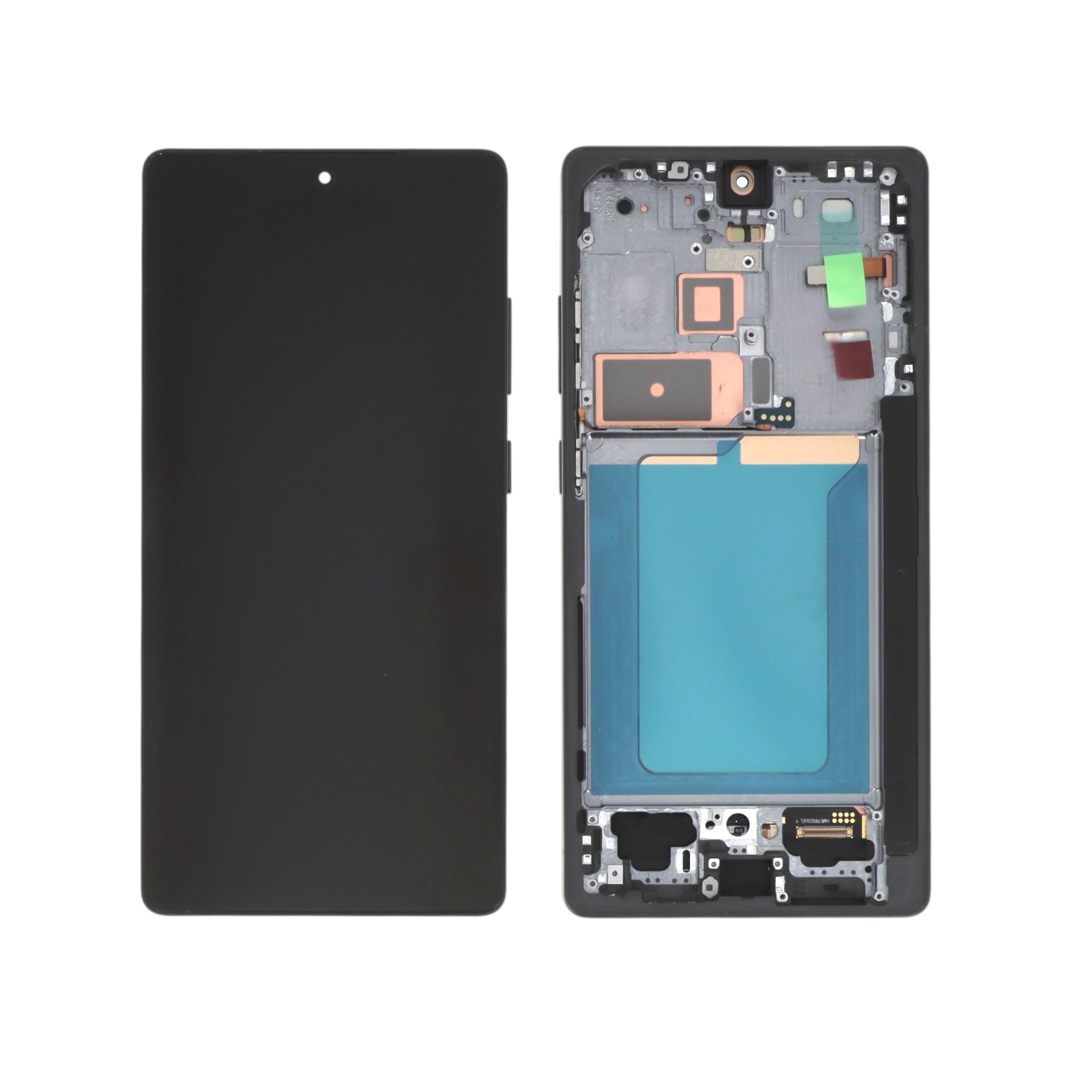 Display complet cu ramă Samsung Galaxy S25 Ultra (S938B) Soft OLED Negru