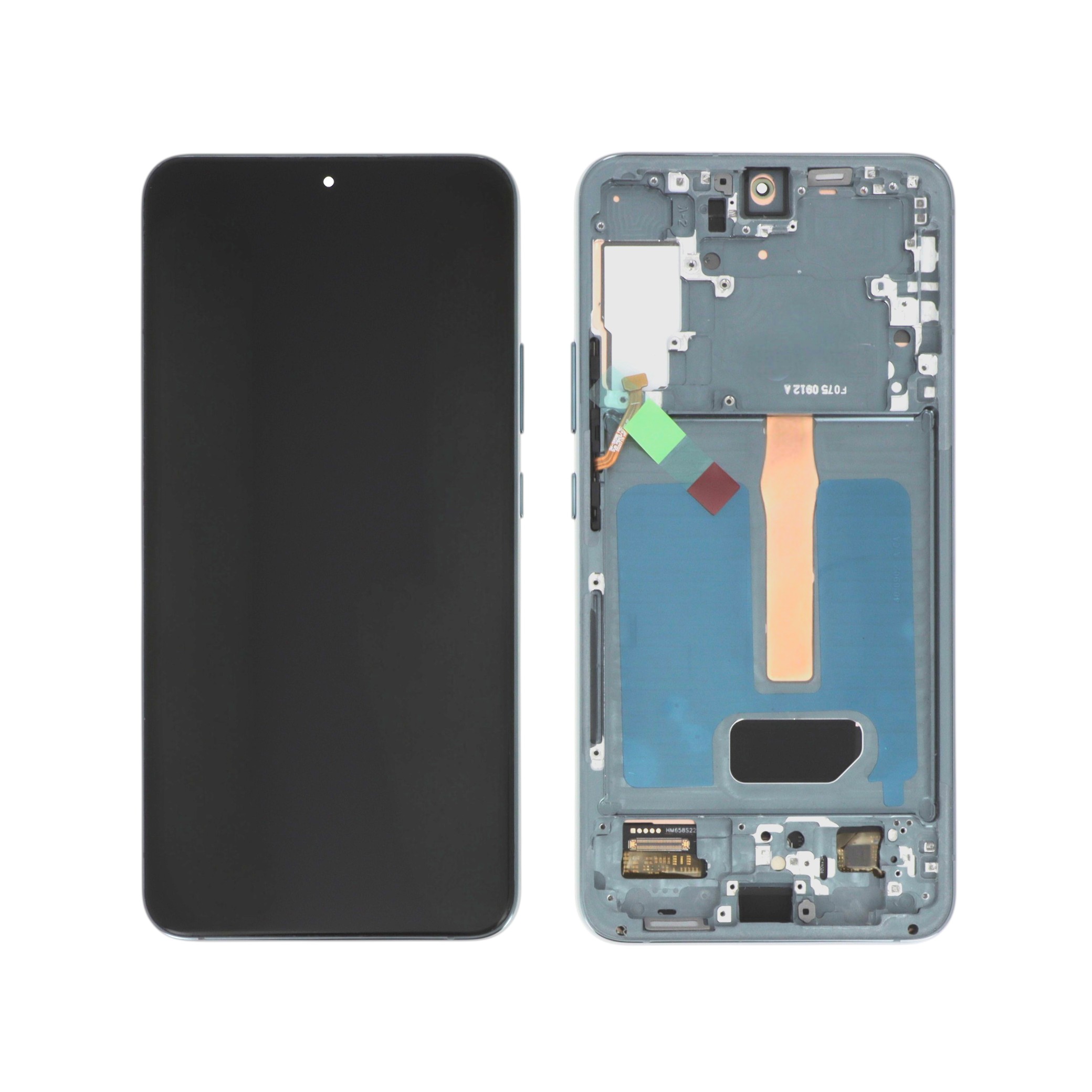 Display complet cu ramă Samsung Galaxy S22+ (S906B) Soft OLED Verde