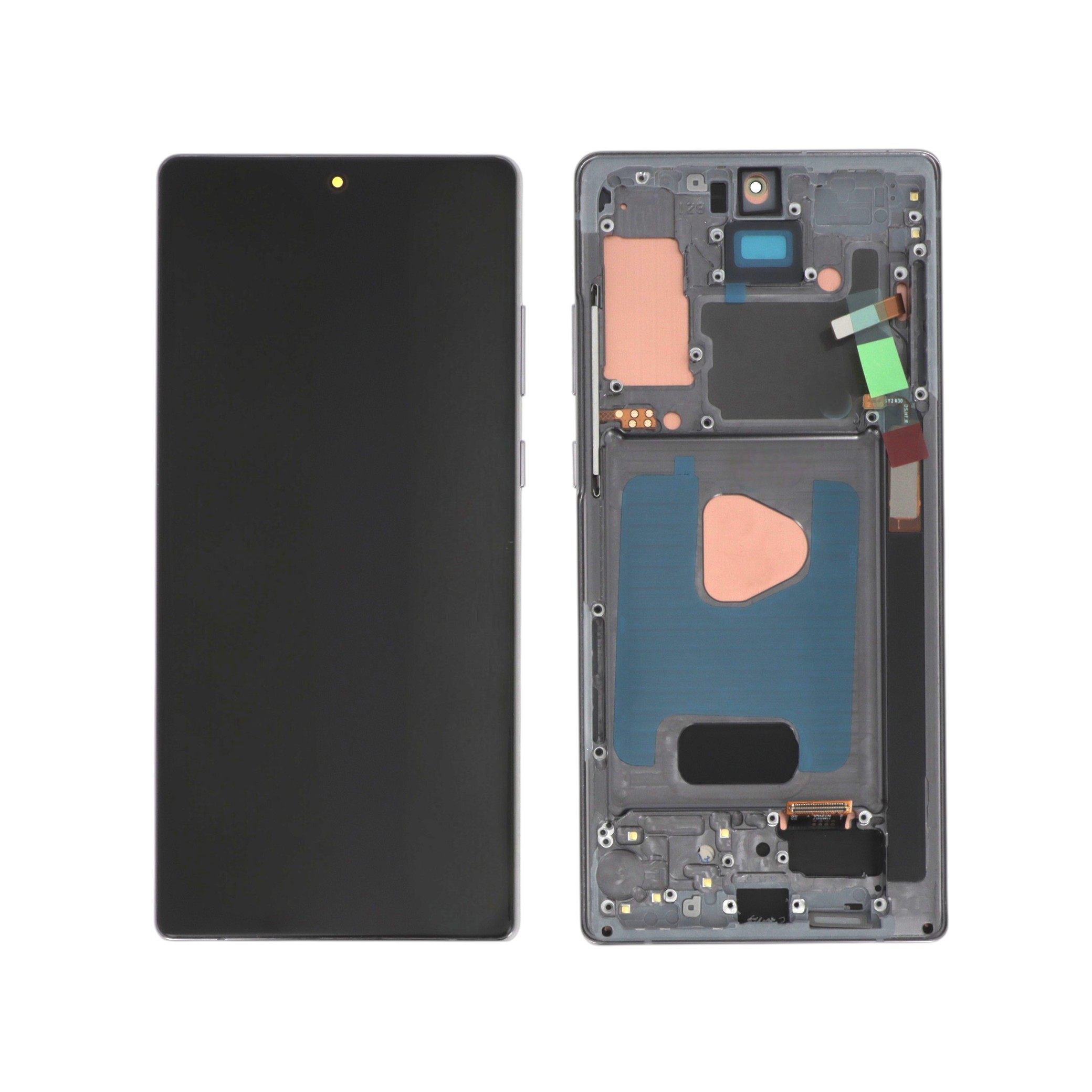 Display complet cu ramă Samsung Galaxy Note 20 (N980F) Soft OLED Negru