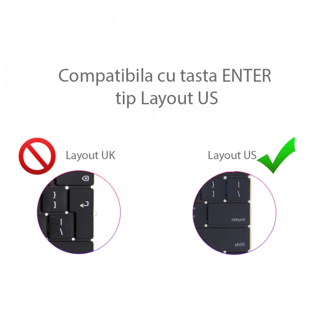 Tastatura MacBook Retina 12-inch A1534 (2016-2017), US