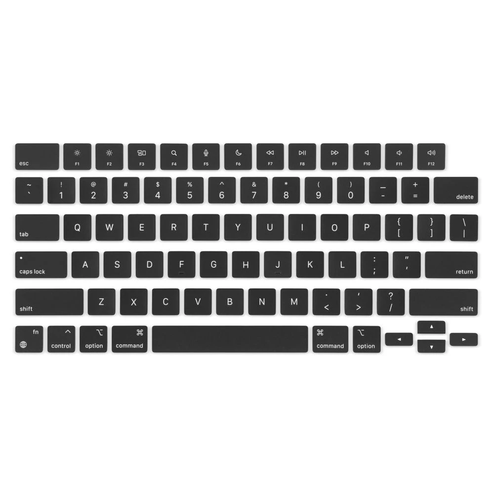 Set Keycaps Tastatură MacBook Pro 14/16 și MacBook Air 13/15 (2021–2024) Layout US