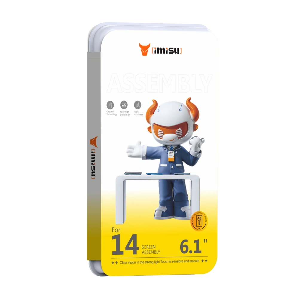 Display cu Touchscreen iPhone 14 Prime Incell cu ramă, suport IC transplant