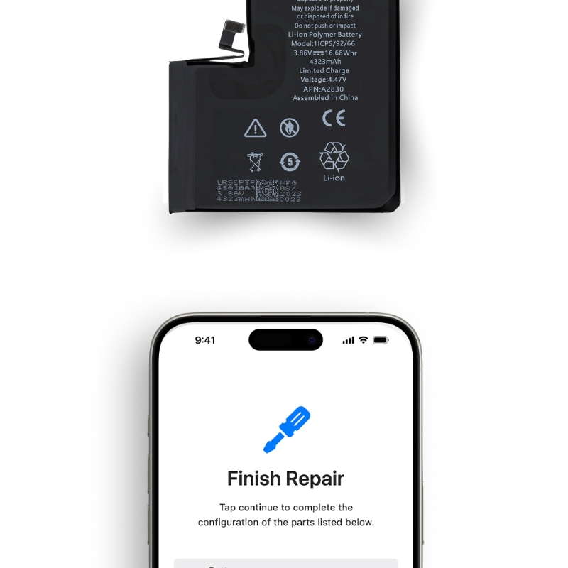 Baterie iPhone 13 3550 mAh, High Capacity Diagnostic (diagnoza)