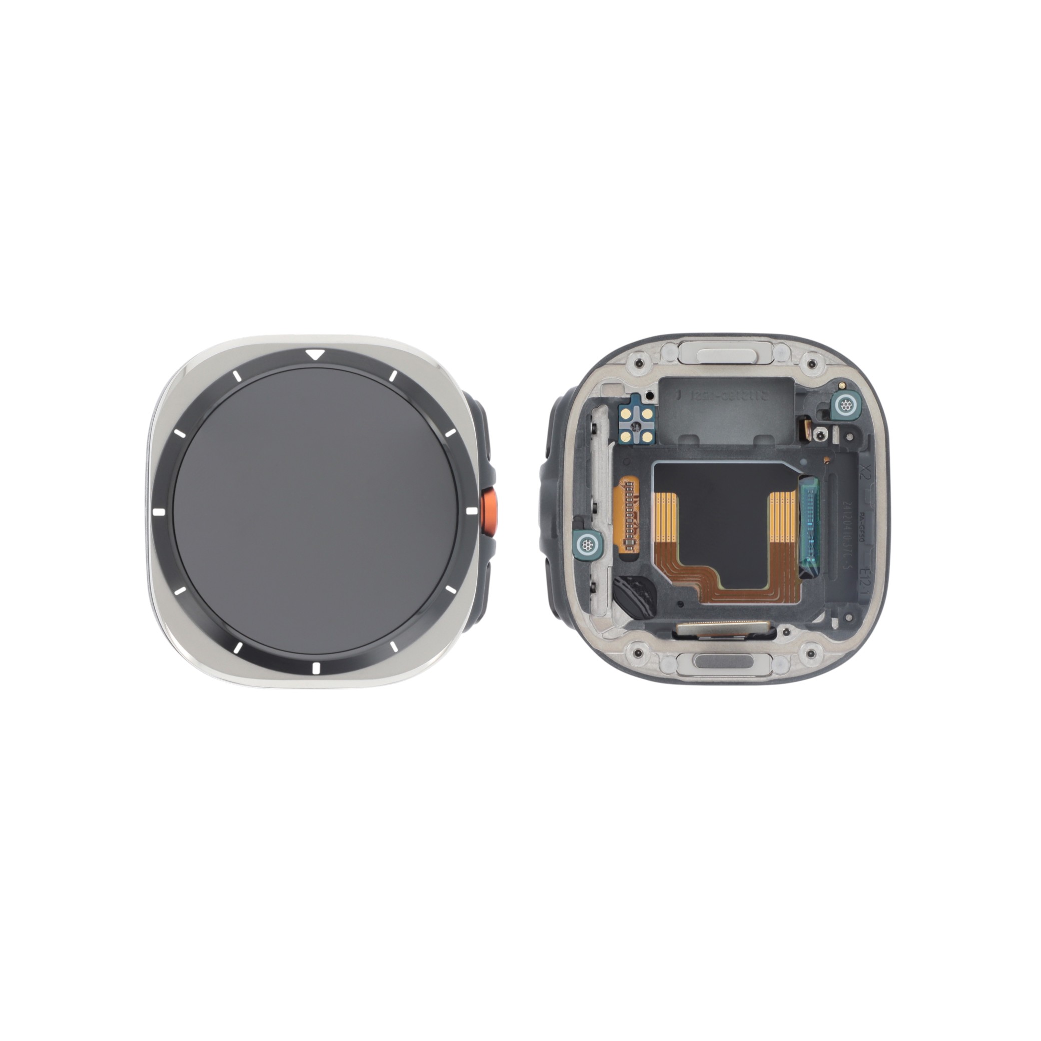 Display complet Samsung Galaxy Watch Ultra LTE (47mm) Titanium Silver Service Pack