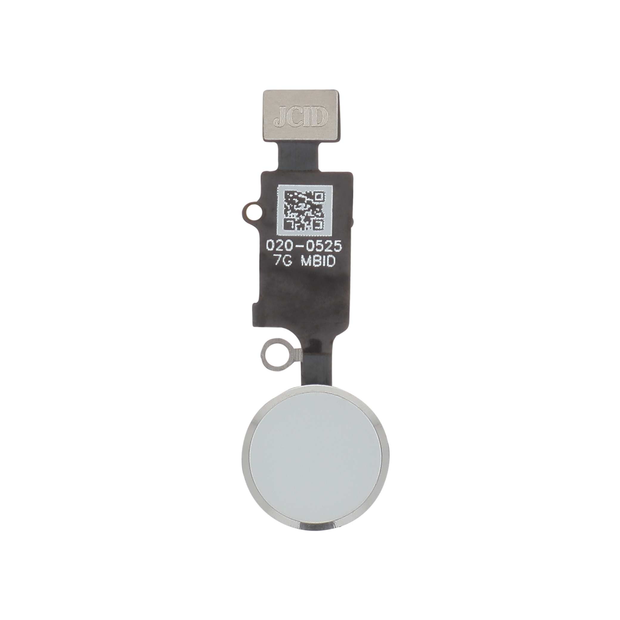 Buton Home 3D compatibil iPhone 7 / 7 Plus / 8 / 8 Plus / SE (2020) Silver