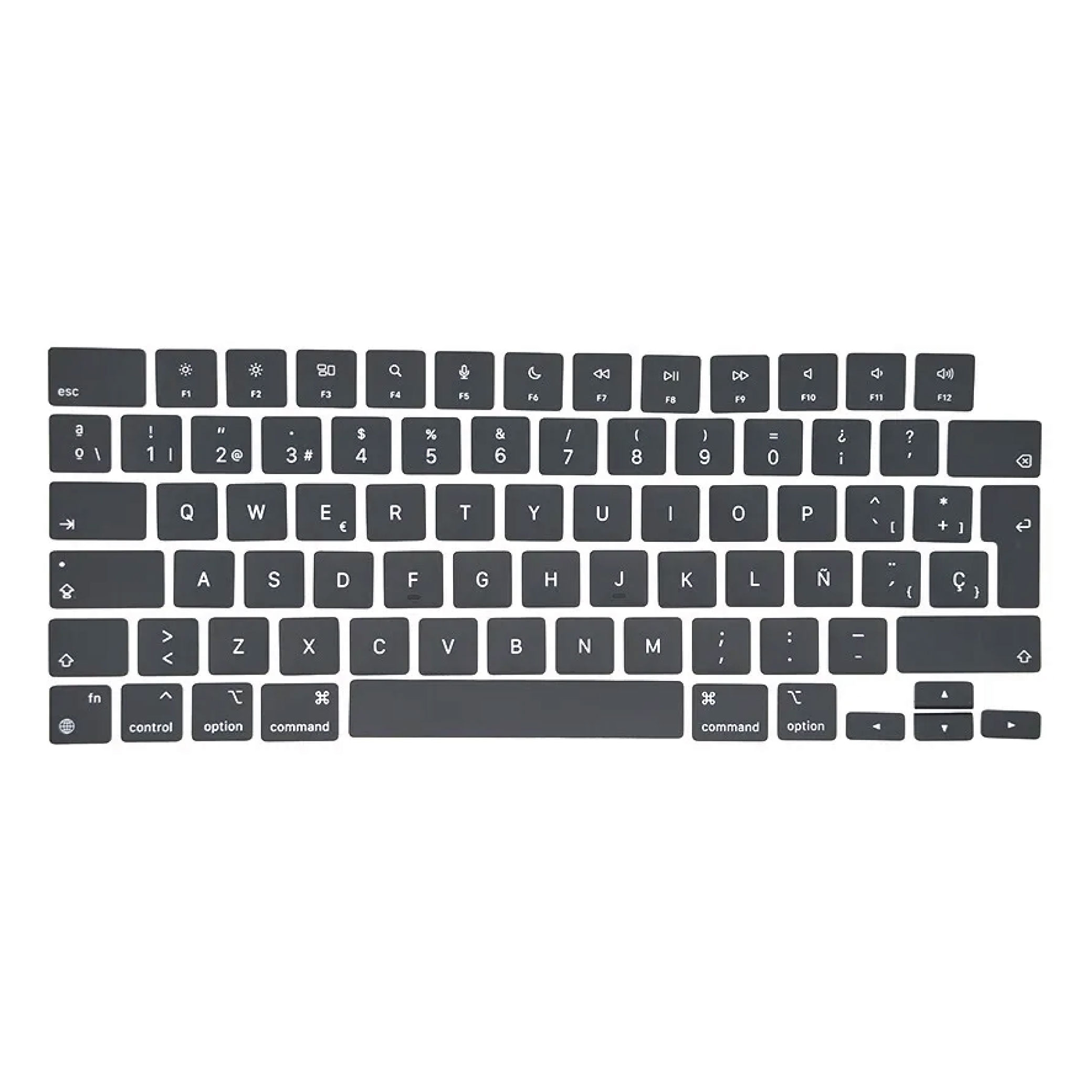 Set taste fara clips QWERTY ES MacBook Pro A2442 / A2485