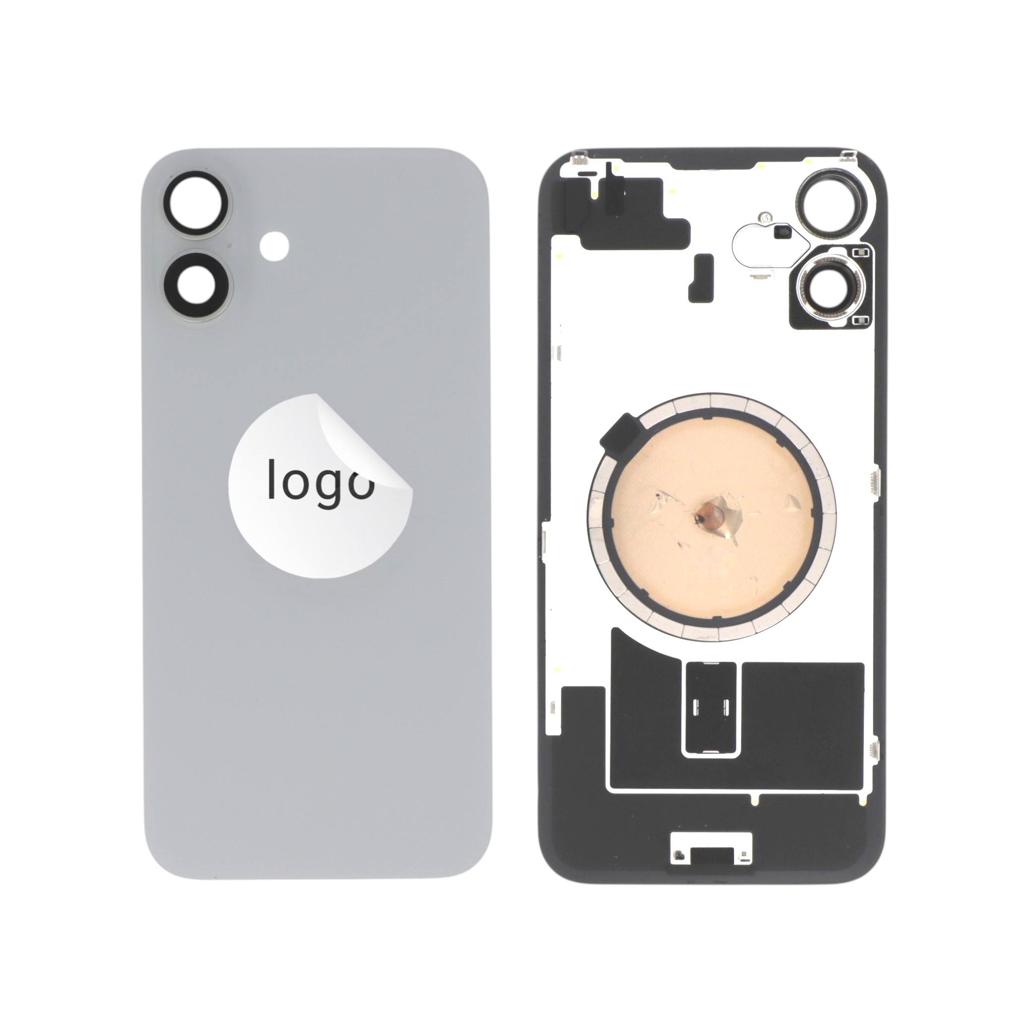 Capac spate Alb iPhone 16 Plus Original Pulled Grad B