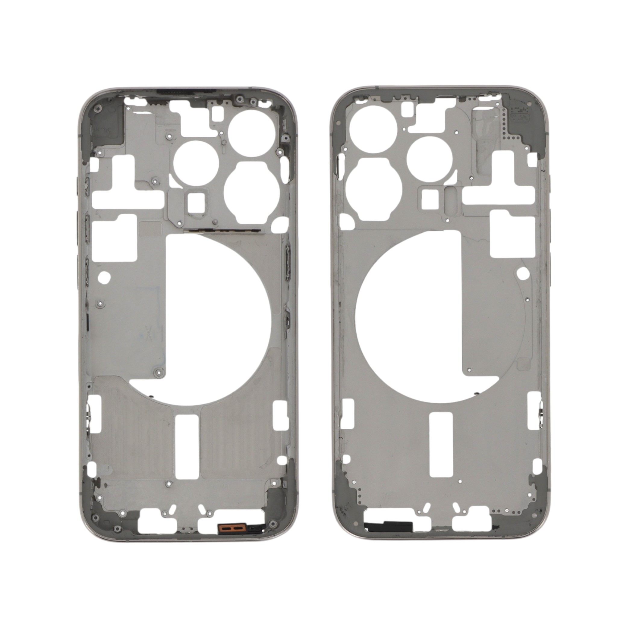 Midframe Natural Titanium iPhone 15 Pro OEM Pulled Grad B