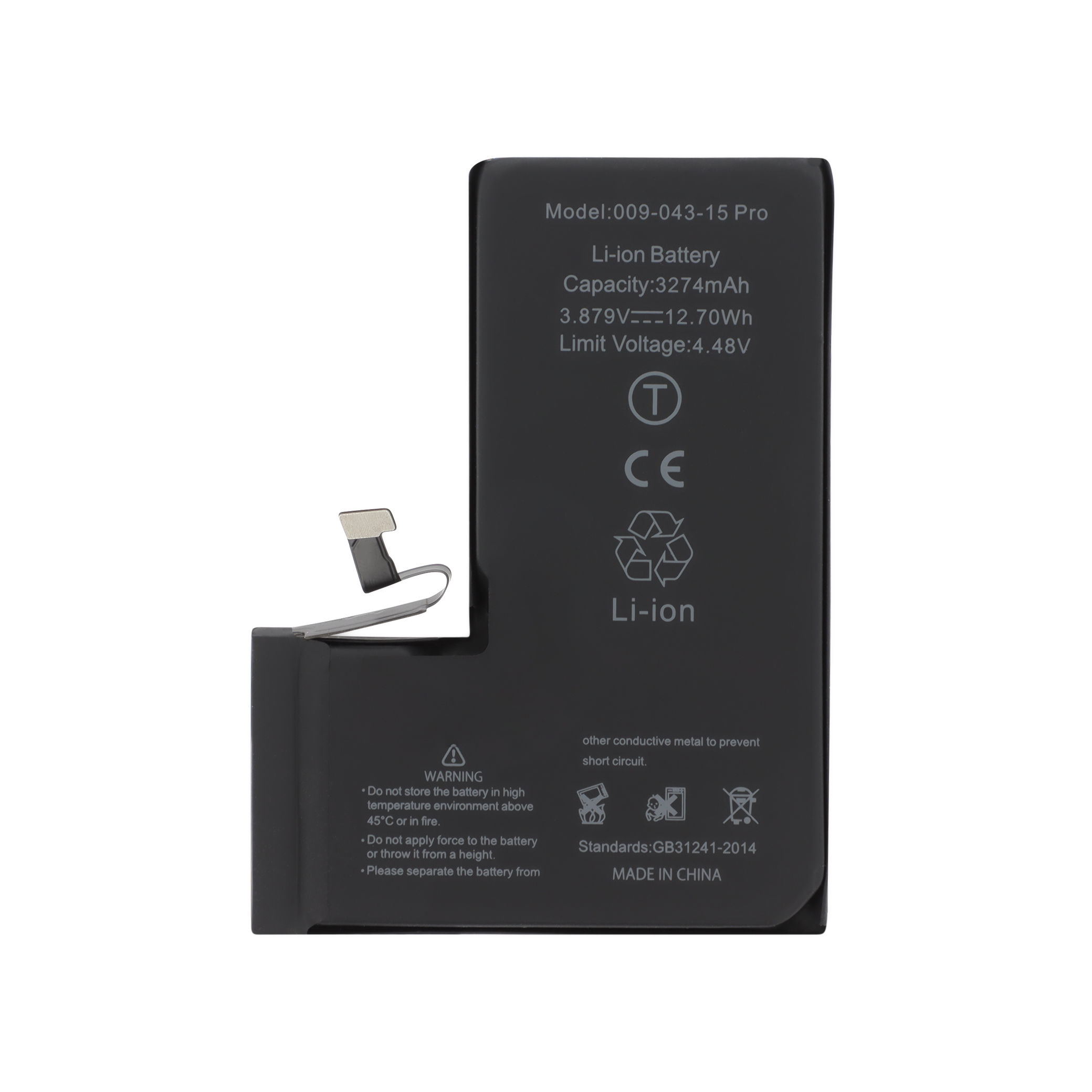 Baterie iPhone 15 Pro cu chip TI