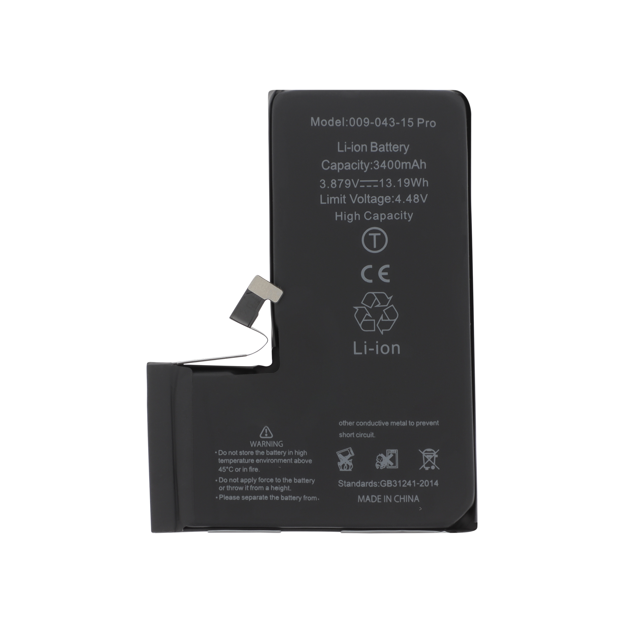 Baterie iPhone 15 Pro High Capacity cu chip TI