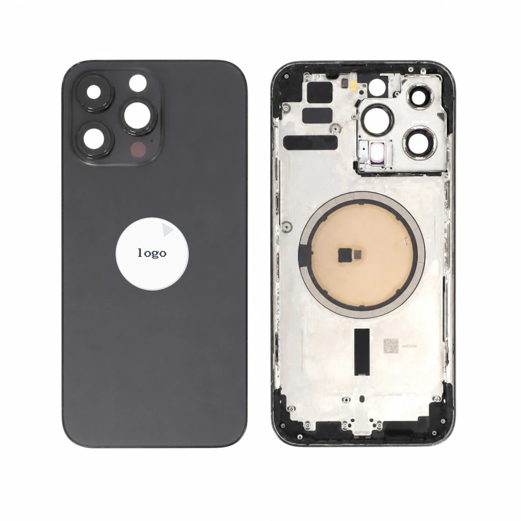 Sticlă capac spate iPhone 14 Pro Max Black OEM Pulled Grade A