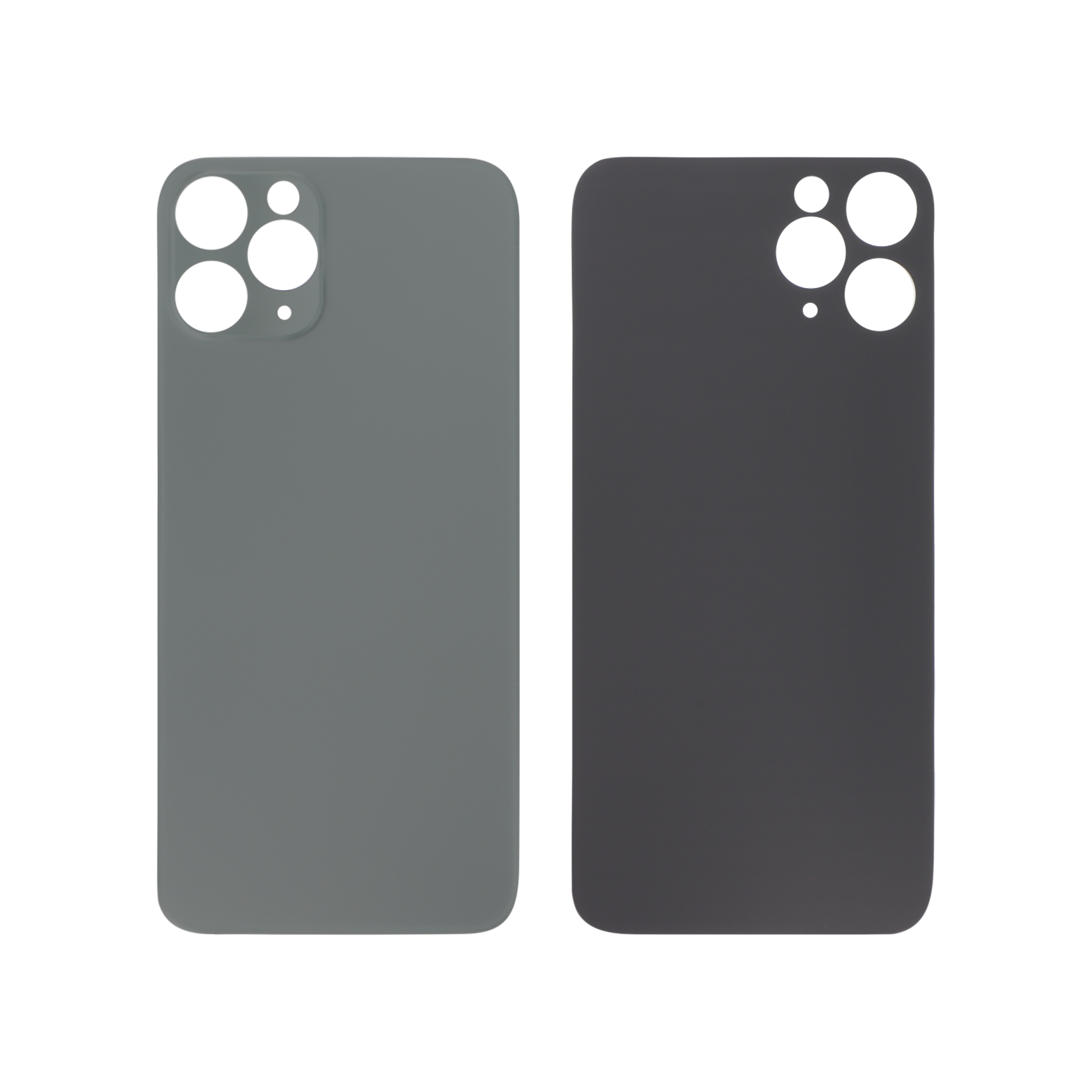 Capac spate Green iPhone 11 Pro (Large Hole) (Fara Logo)