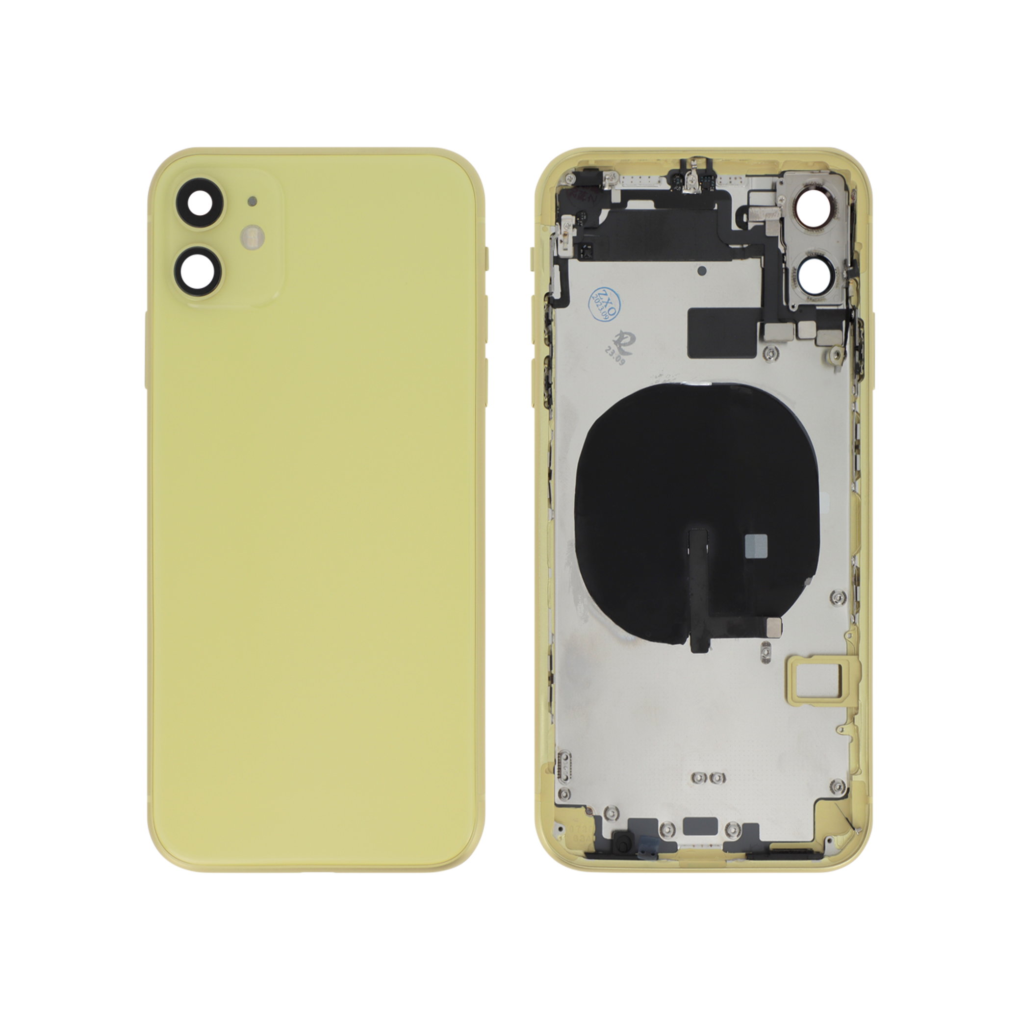 Carcasă completă complet iPhone 11 Yellow fara logo