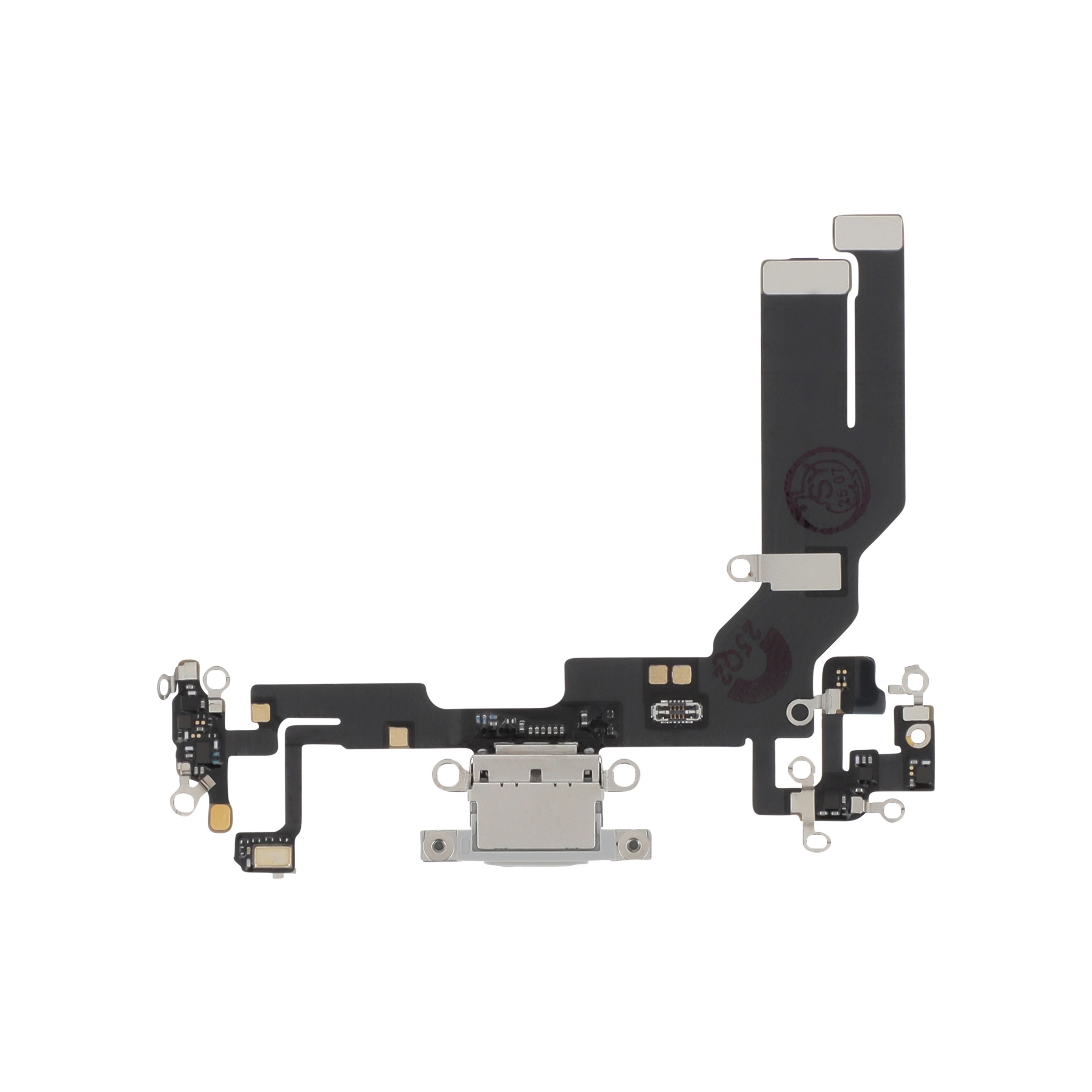 Charging Flex iPhone 16e Alb Compatibil