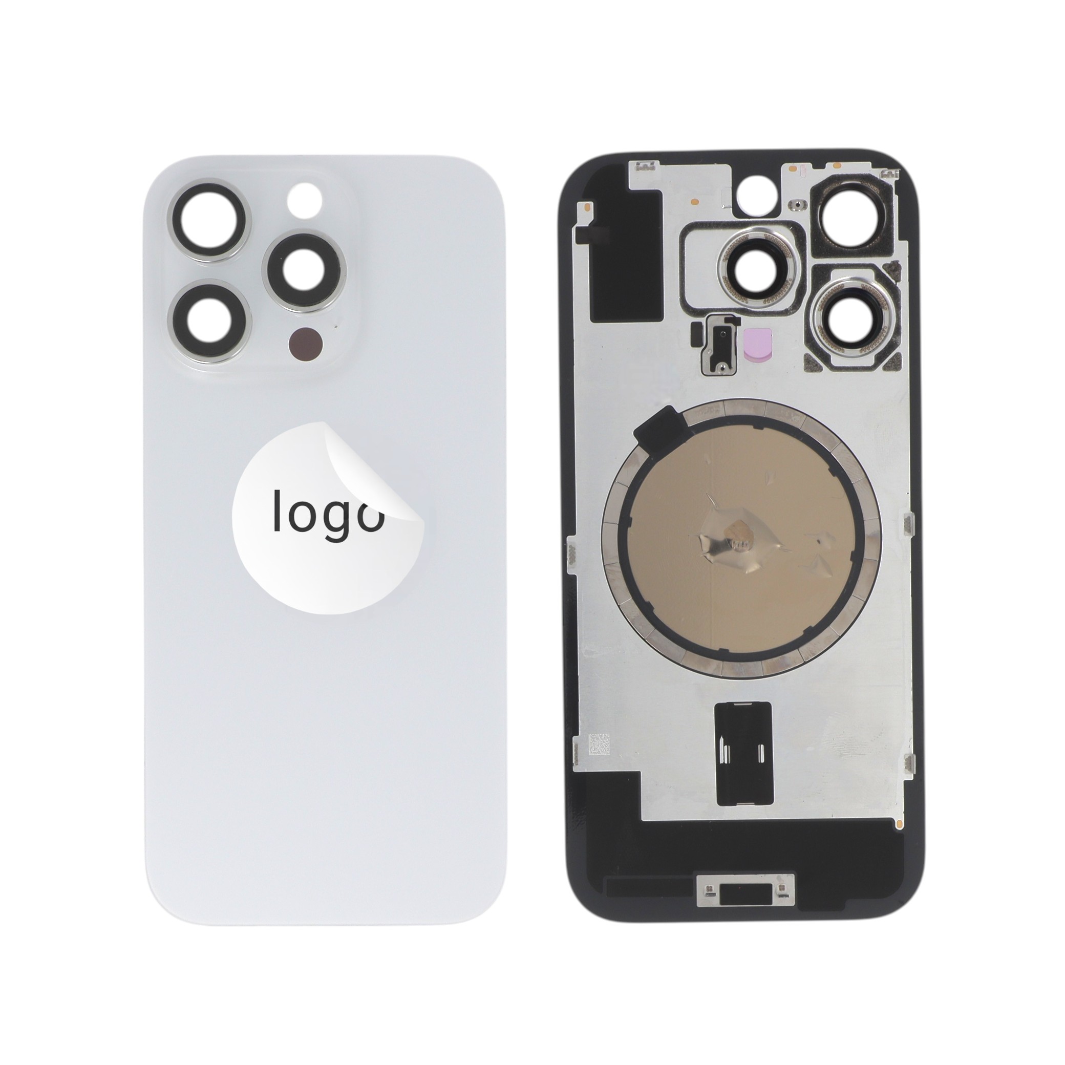 Capac spate White Titanium iPhone 16 Pro OEM Pulled Grade B