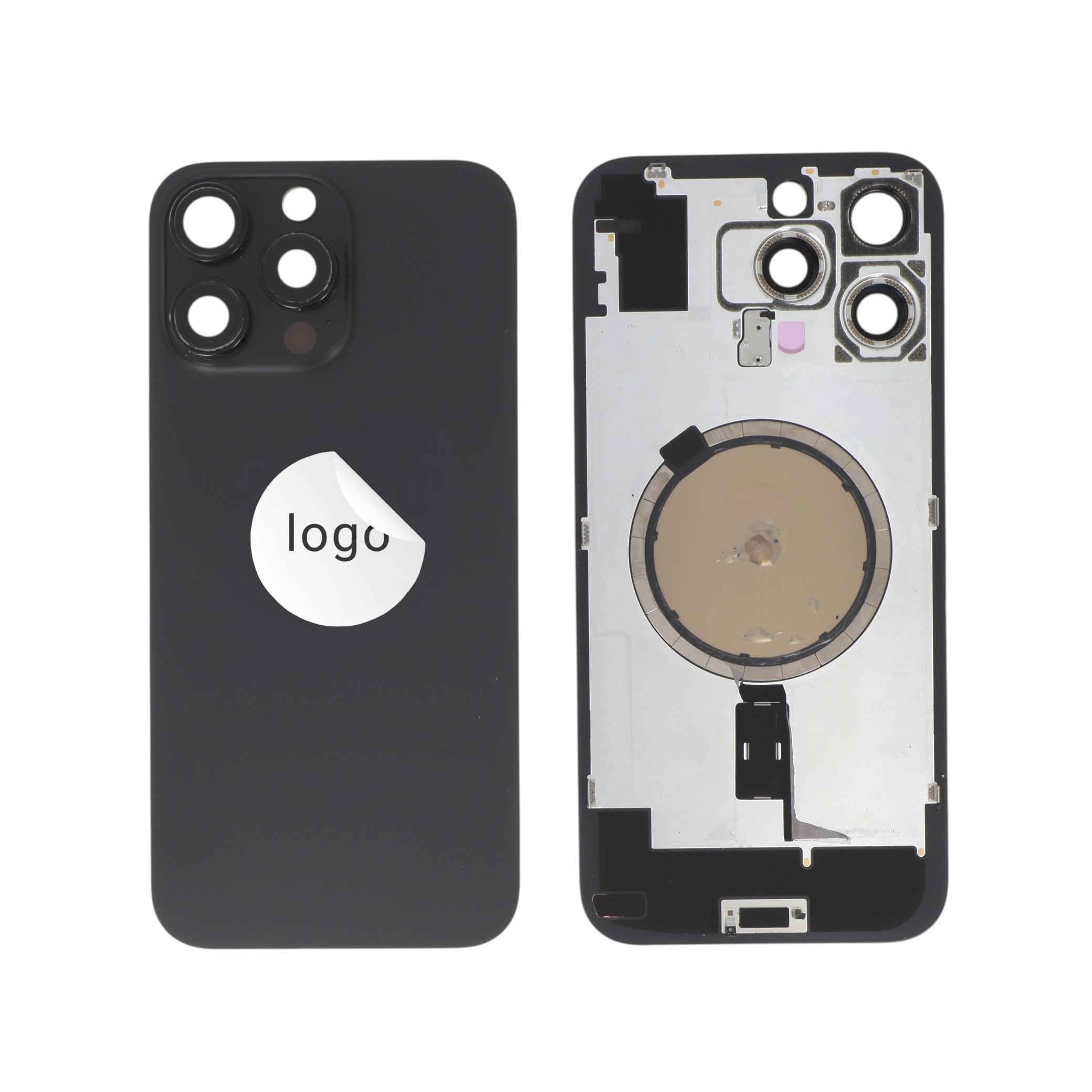 Capac spate Black Titanium iPhone 16 Pro Max OEM Pulled Grade C