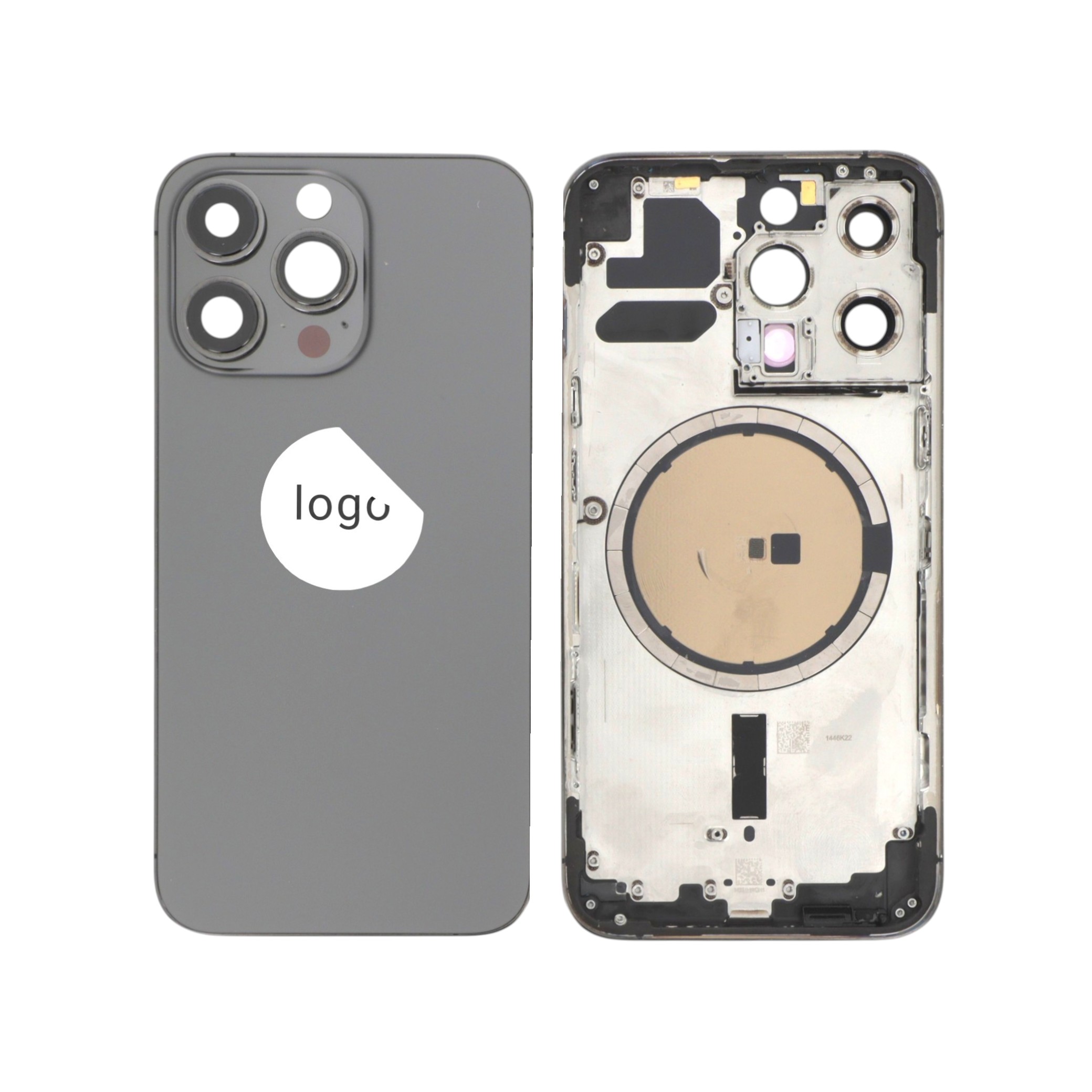 Sticlă capac spate Graphite iPhone 13 Pro (US Version) OEM Pulled Grade B