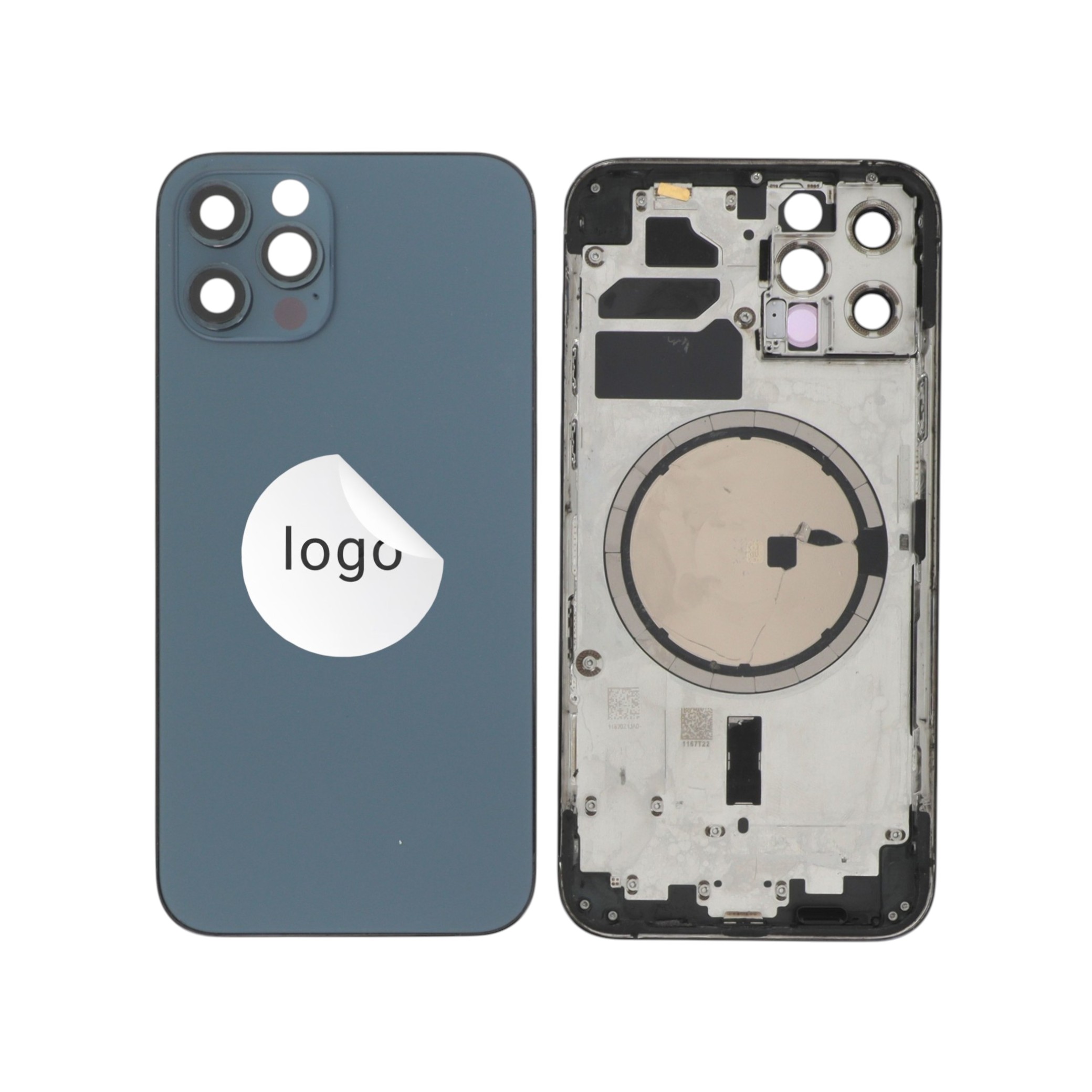 Capac spate Blue iPhone 12 Pro OEM Pulled Grade B