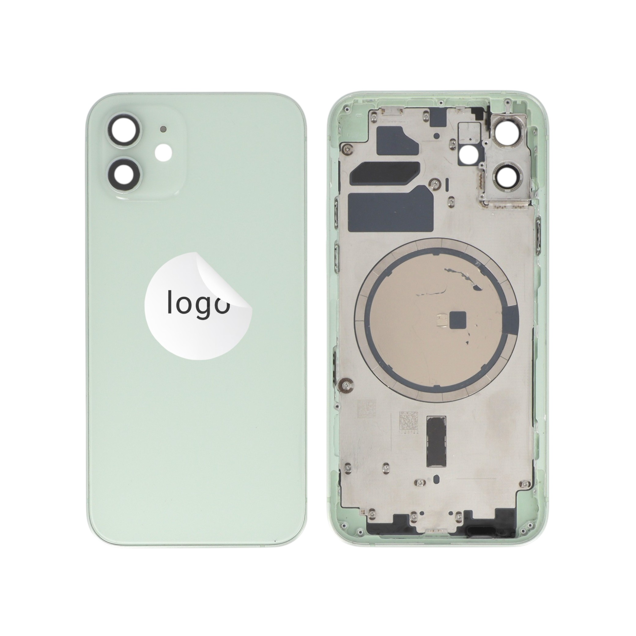 Sticlă capac spate Verde iPhone 12 OEM Pulled A