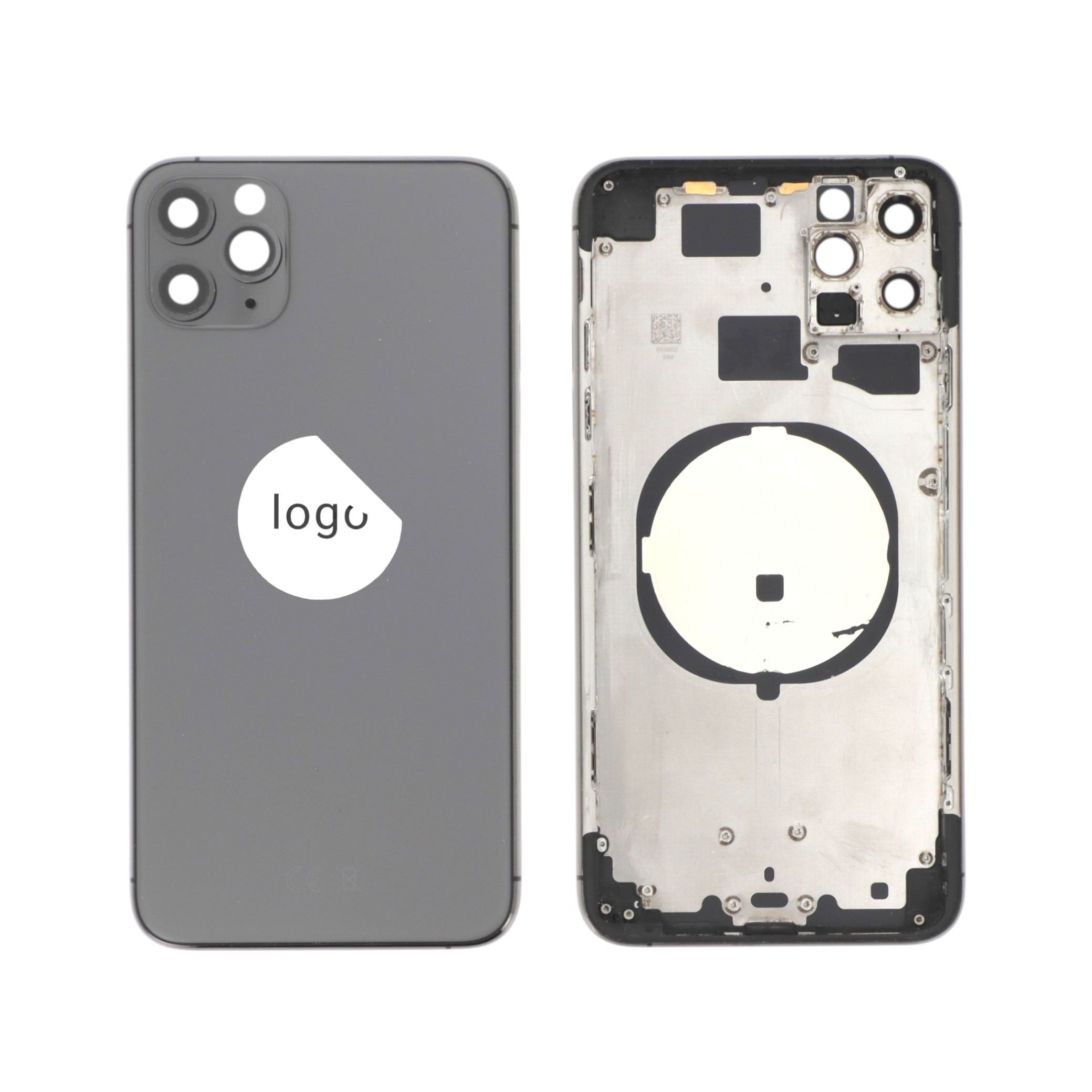 Sticlă capac spate Gri iPhone 11 Pro Max OEM Pulled Grad B
