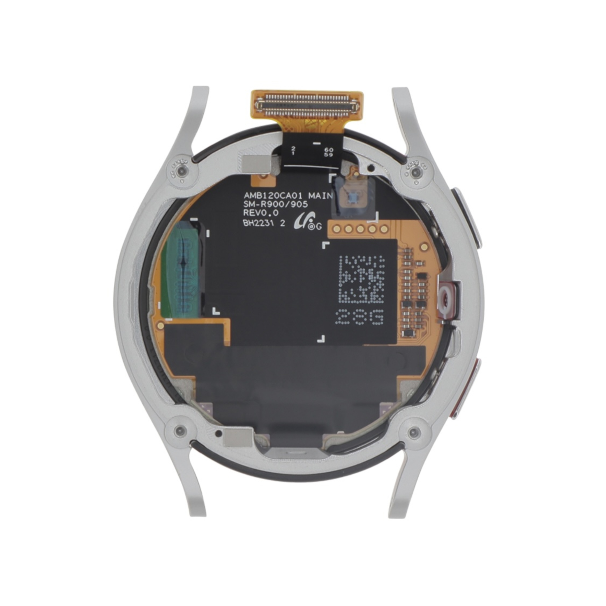 Display complet Samsung Galaxy Watch5 40mm Silver Service Pack