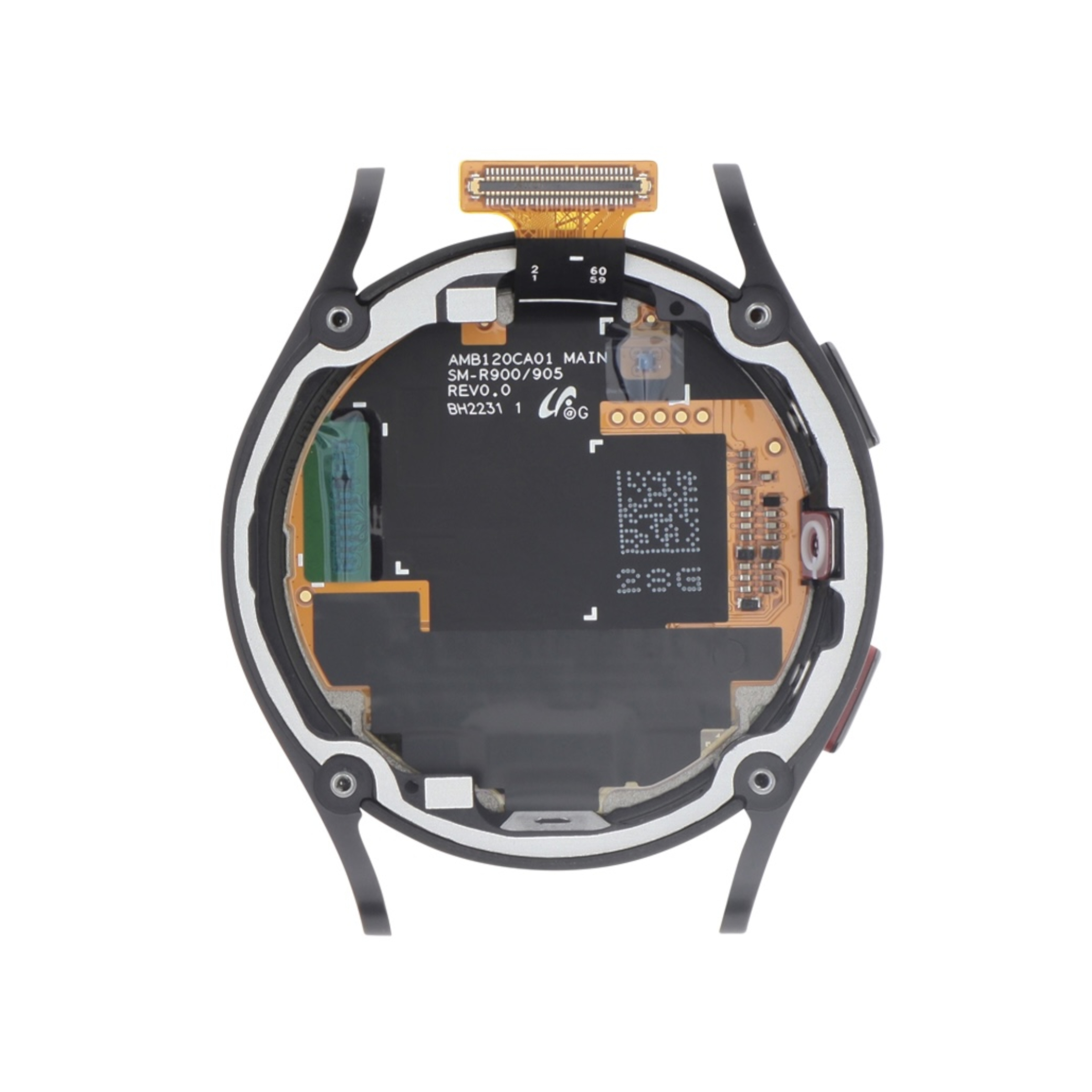 Display complet Samsung Galaxy Watch5 40mm R900 Black Service Pack