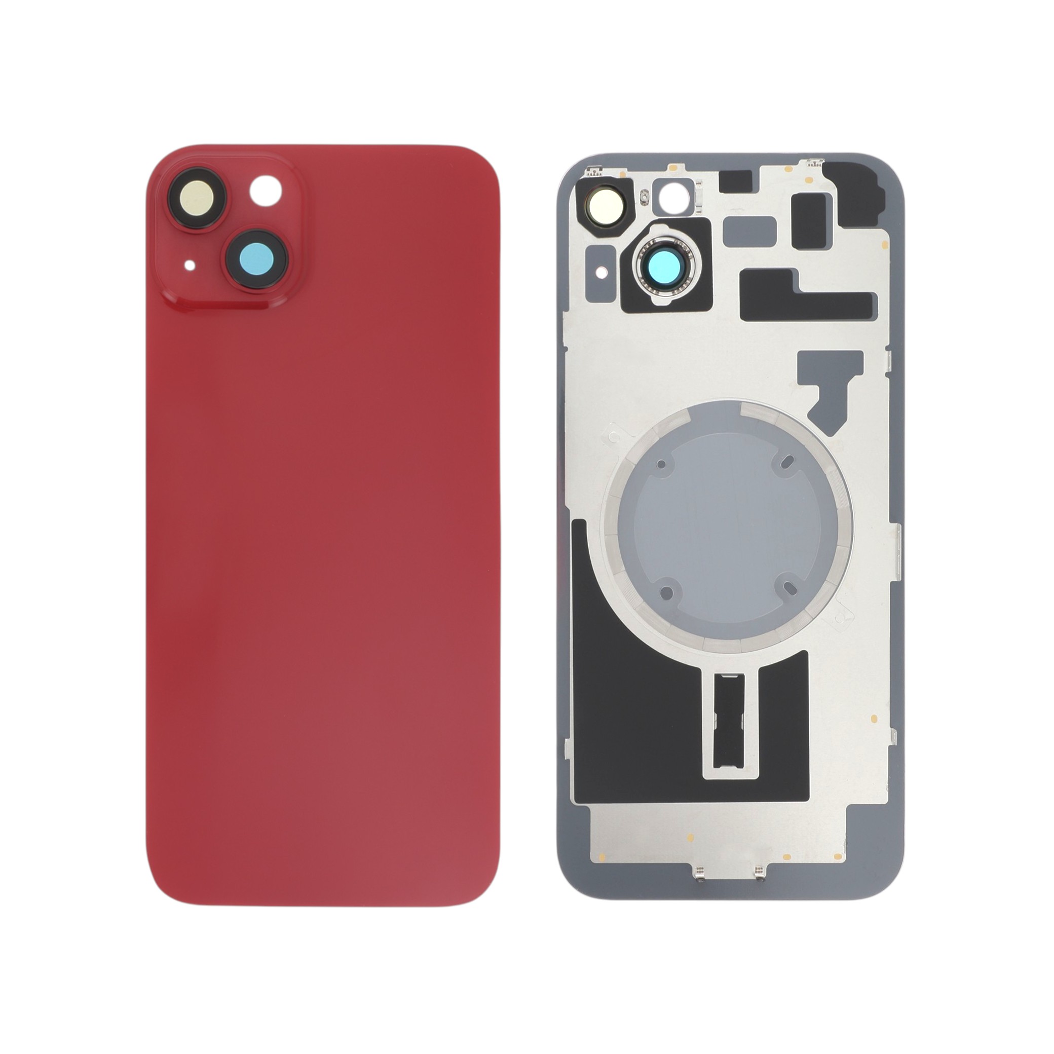 Carcasă completă complet Rosu iPhone 14 Plus cu MagSafe fara logo
