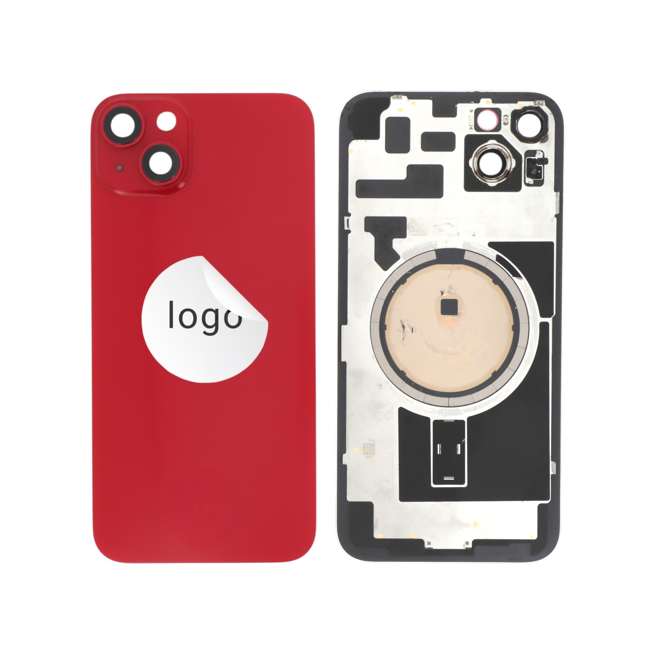 Sticlă capac spate Red iPhone 14 Plus OEM Pulled A