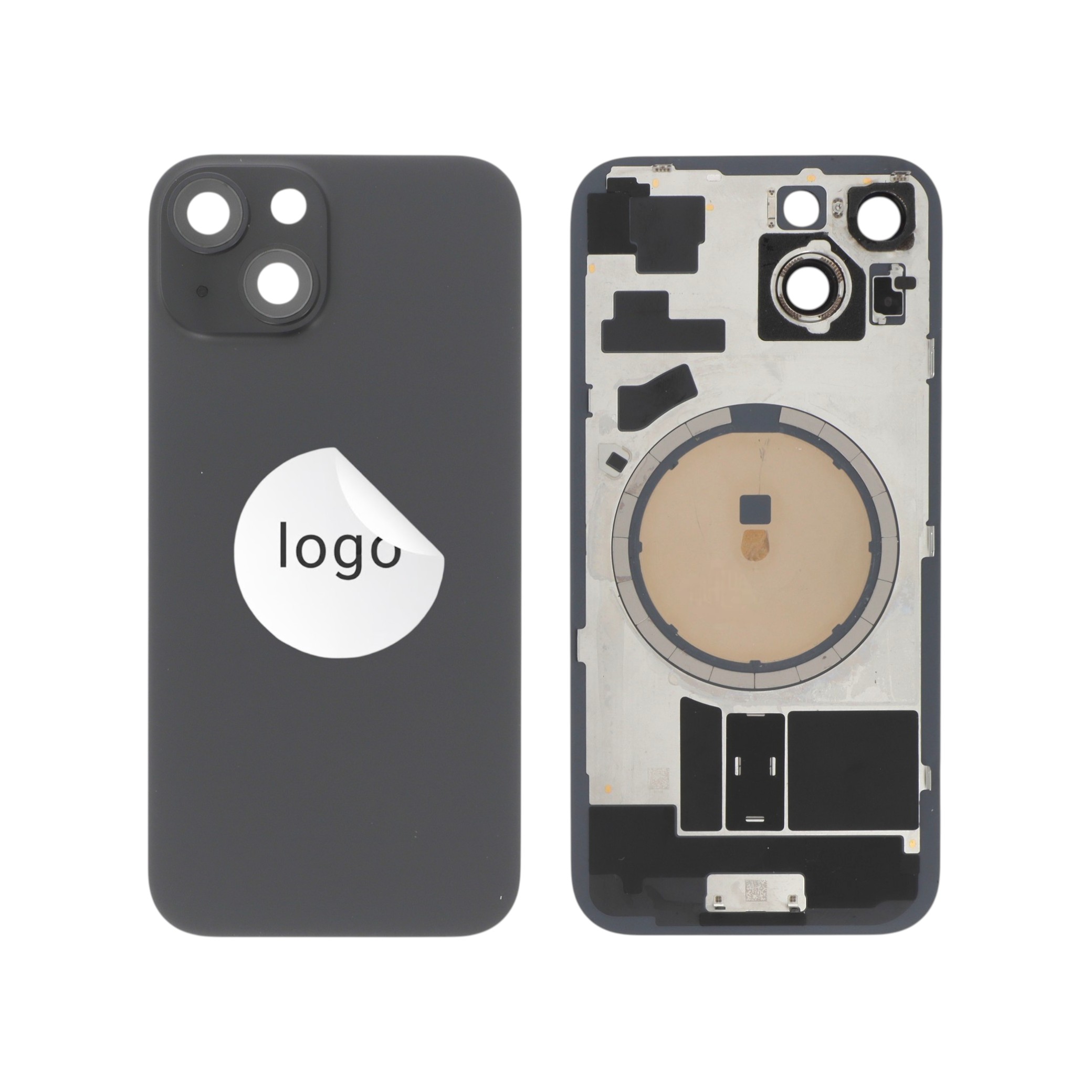 Sticlă capac spate Black iPhone 15 OEM Pulled Grade A