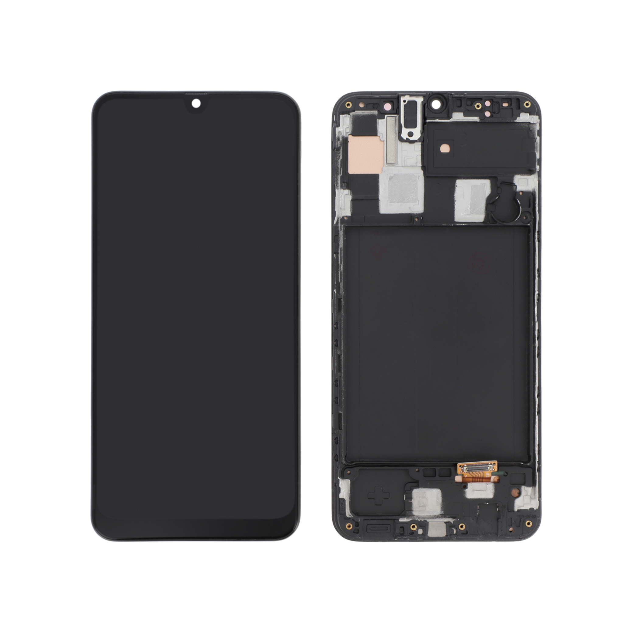 Display complet OLED cu ramă Samsung Galaxy A30 (A305F) Compatibil
