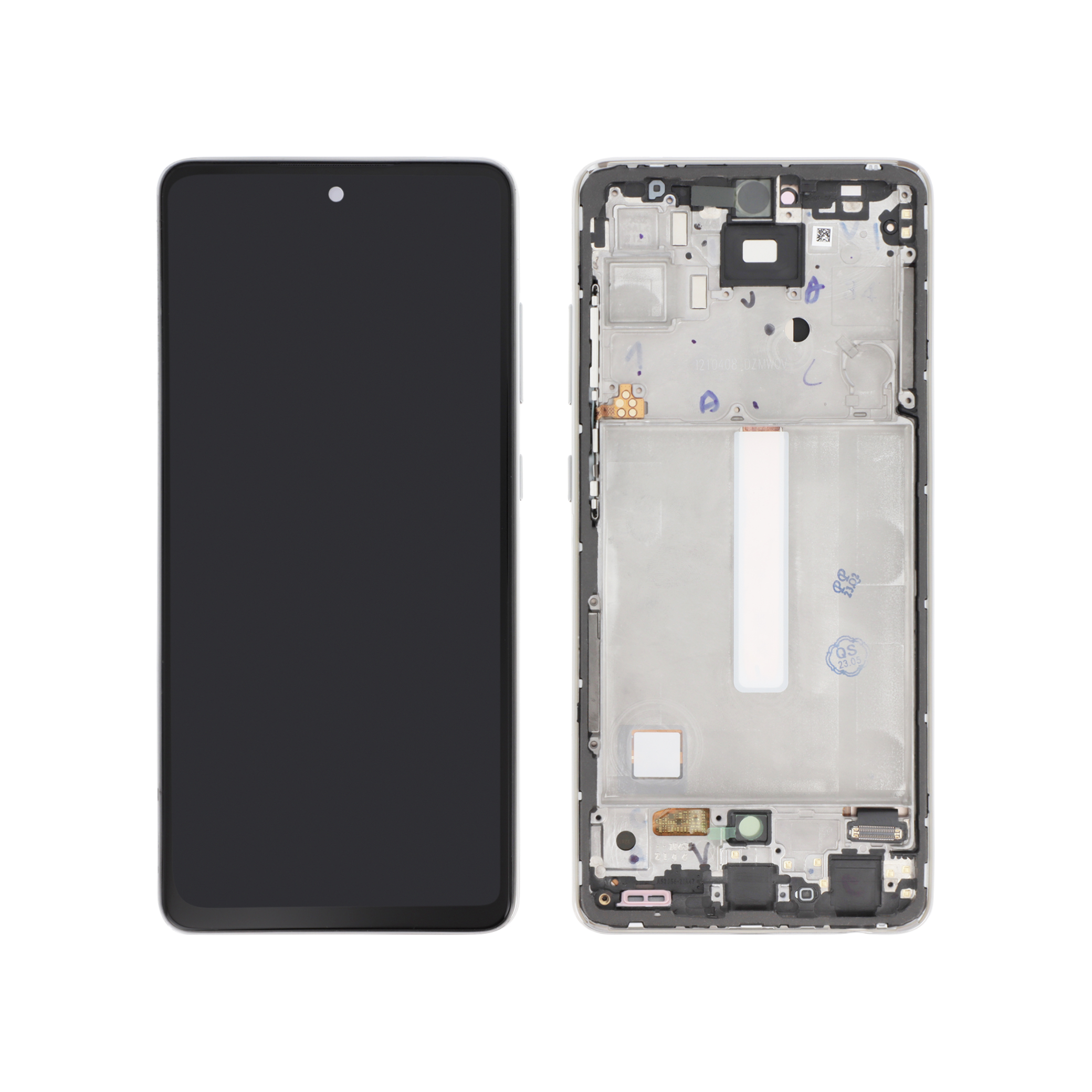 Display complet OLED alb Samsung Galaxy A52 4G / A52 5G (A525/A526B), compatibil