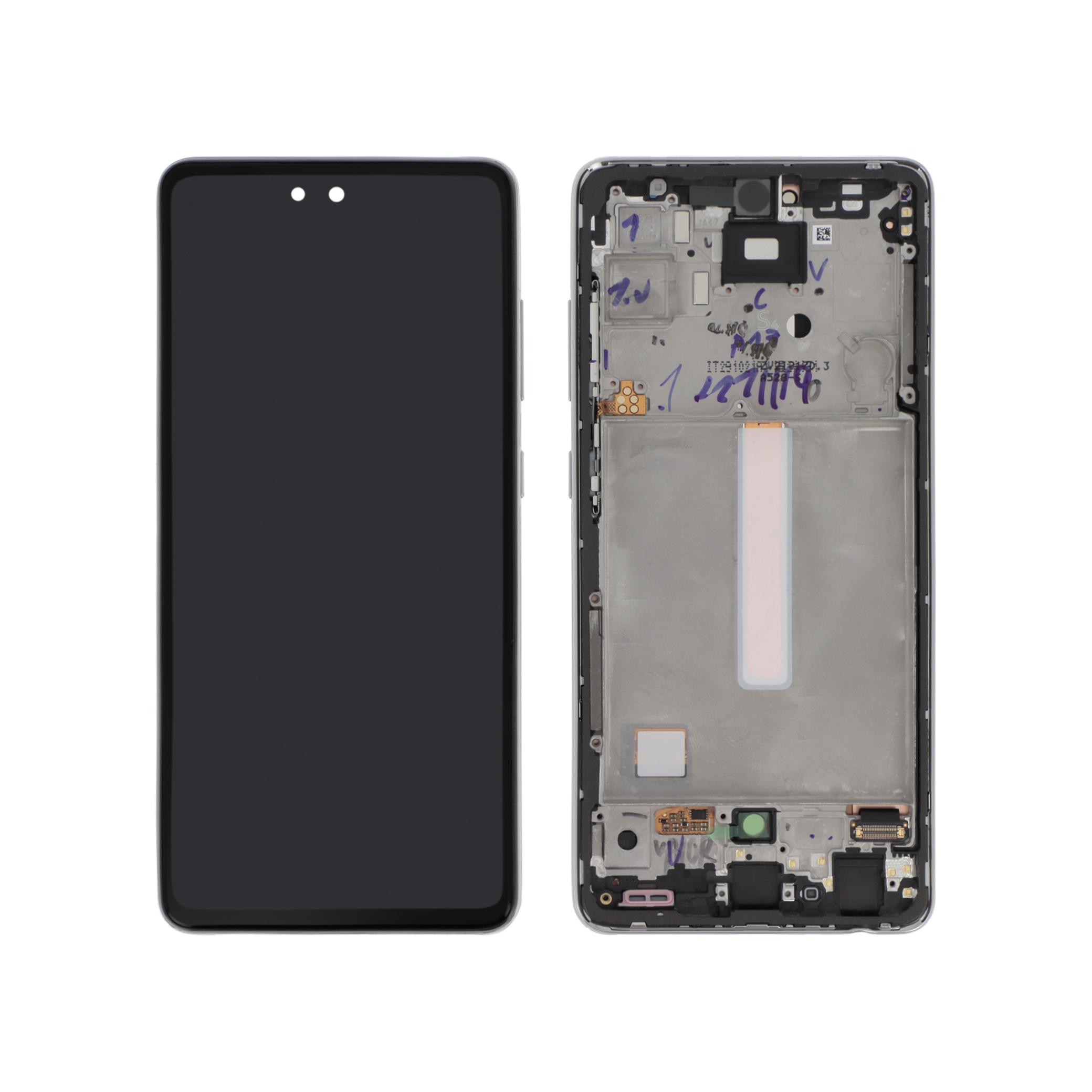 Display complet Samsung Galaxy A52 4G / A52 5G (A525F/A526B) Alb Service Pack