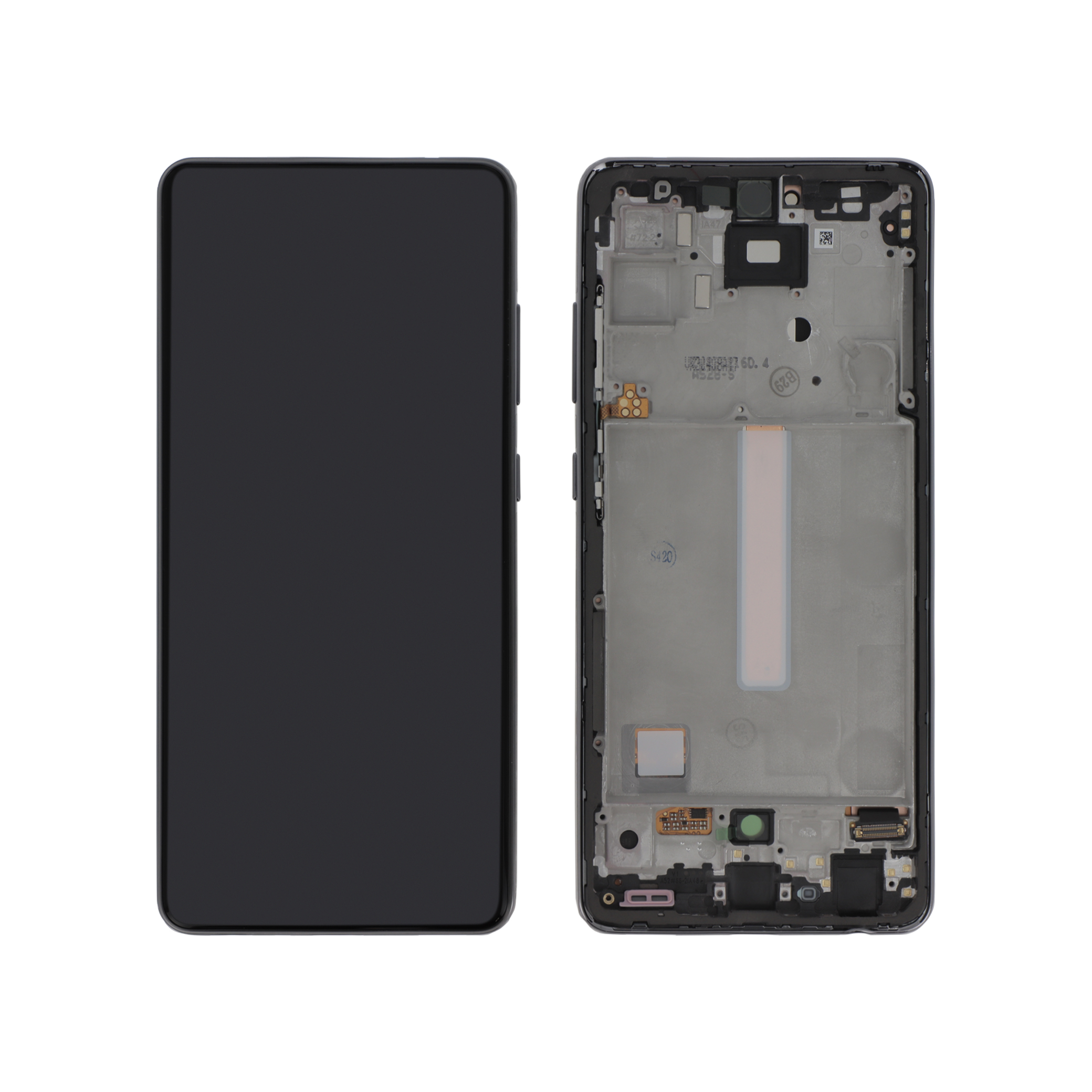 Display complet Samsung Galaxy A52 4G / A52 5G (A525F/A526B) Negru Service Pack