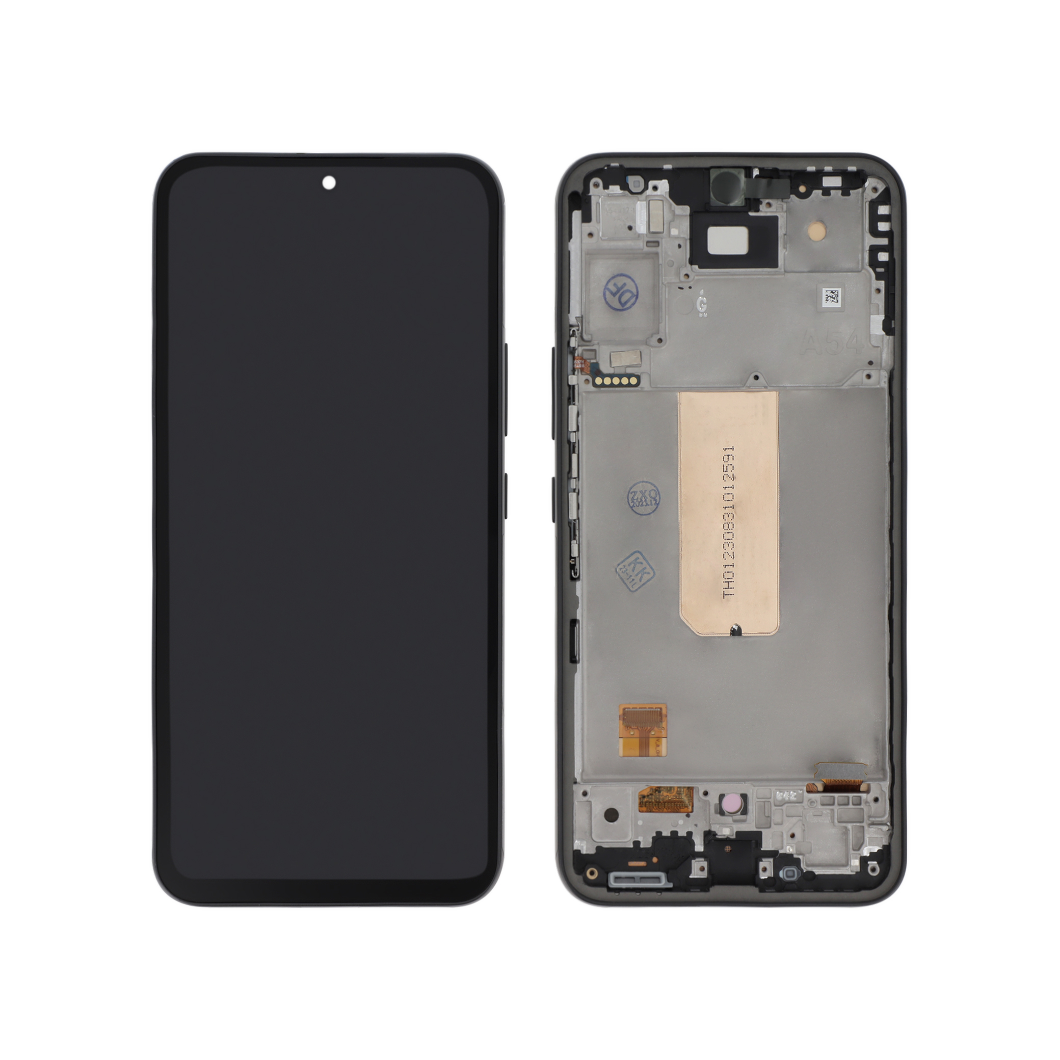 Display complet OLED cu ramă Samsung Galaxy A54 5G (A546B) Negru Compatibil