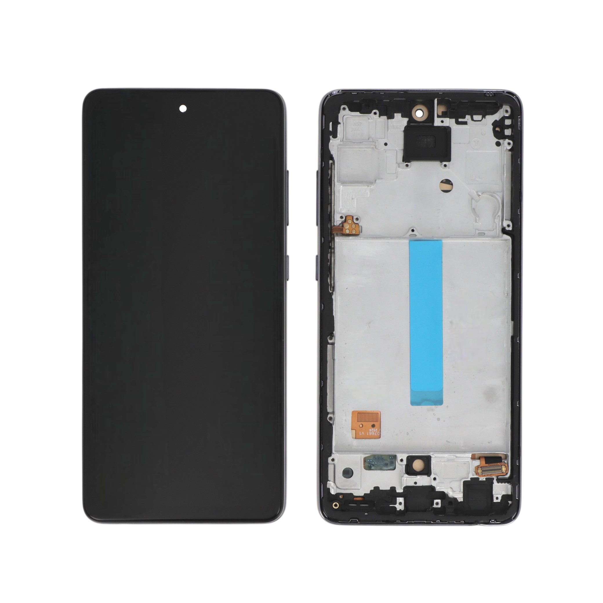 Display Incell cu Rama Samsung Galaxy A52s 5G A528B Negru Compatibil