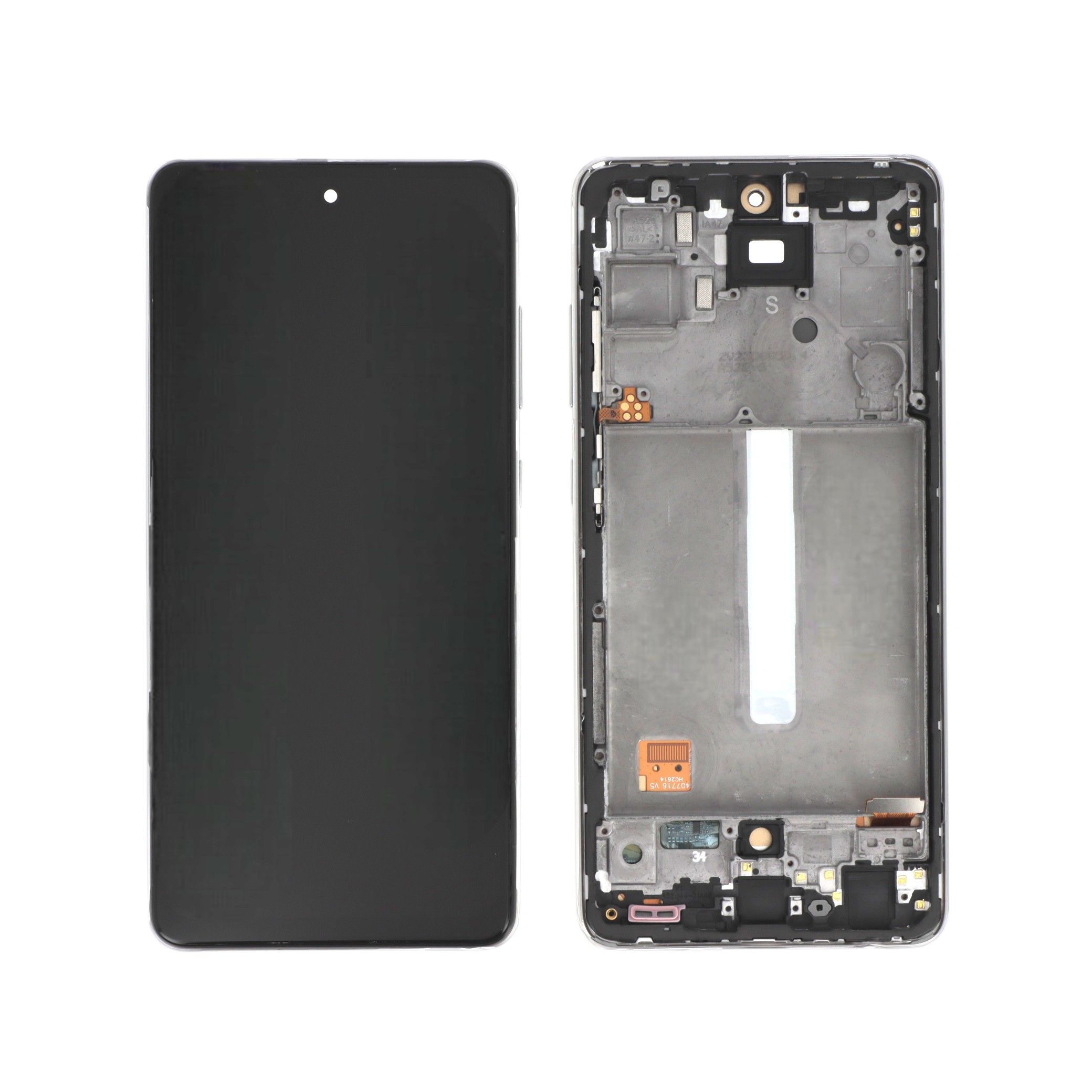 Display complet Incell alb cu ramă Samsung Galaxy A52s 5G (A528B)