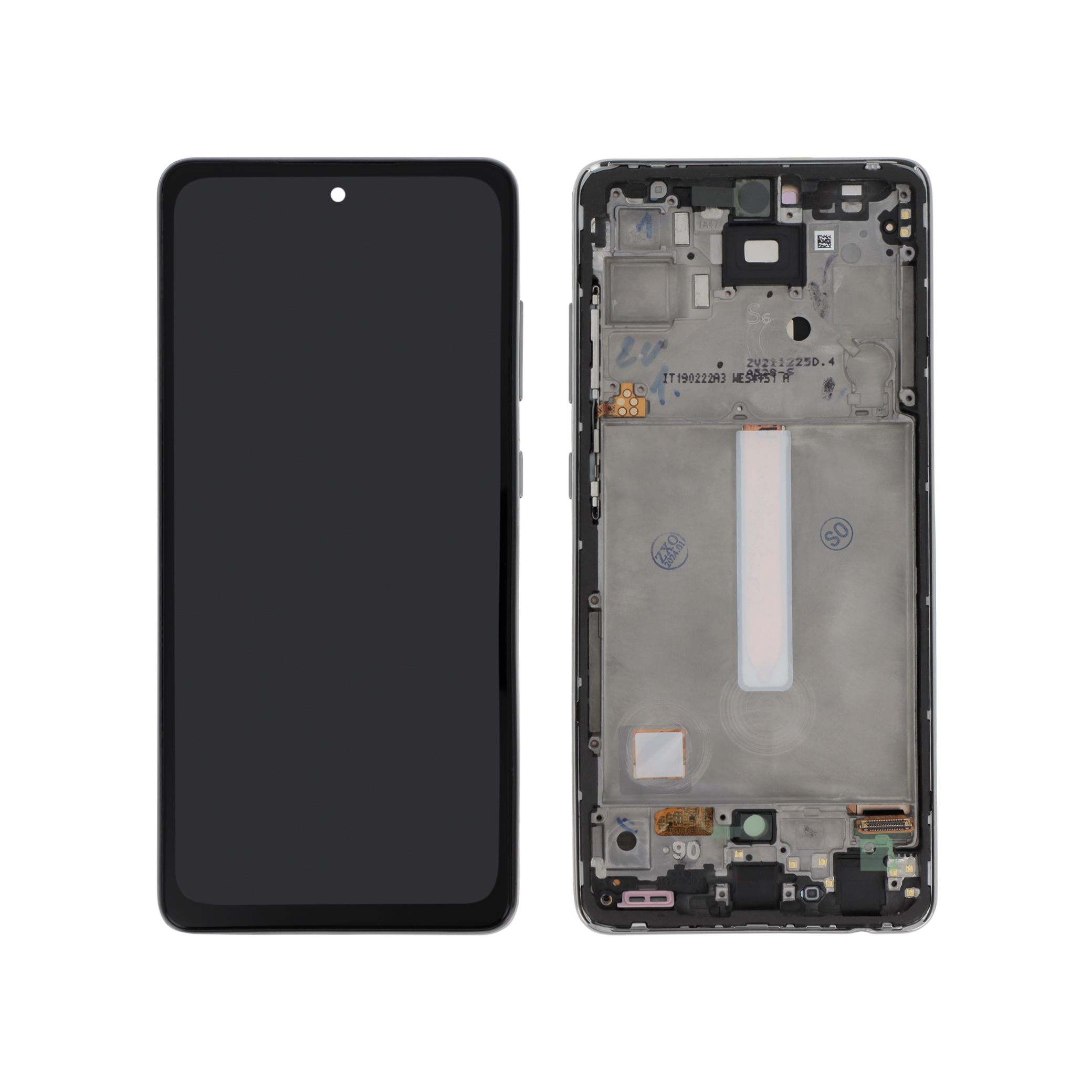 Display complet OLED Samsung Galaxy A52s 5G A528B Alb Compatibil