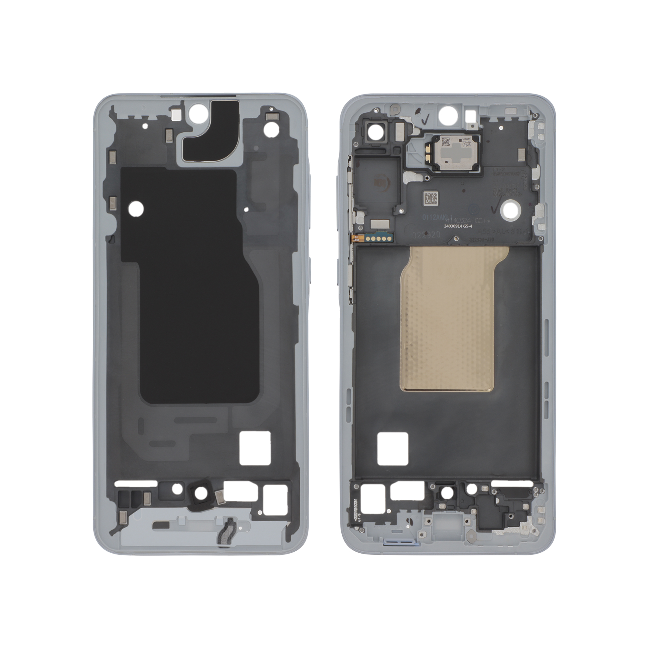 Midframe Blue Samsung Galaxy A55 5G (A556B) Service Pack