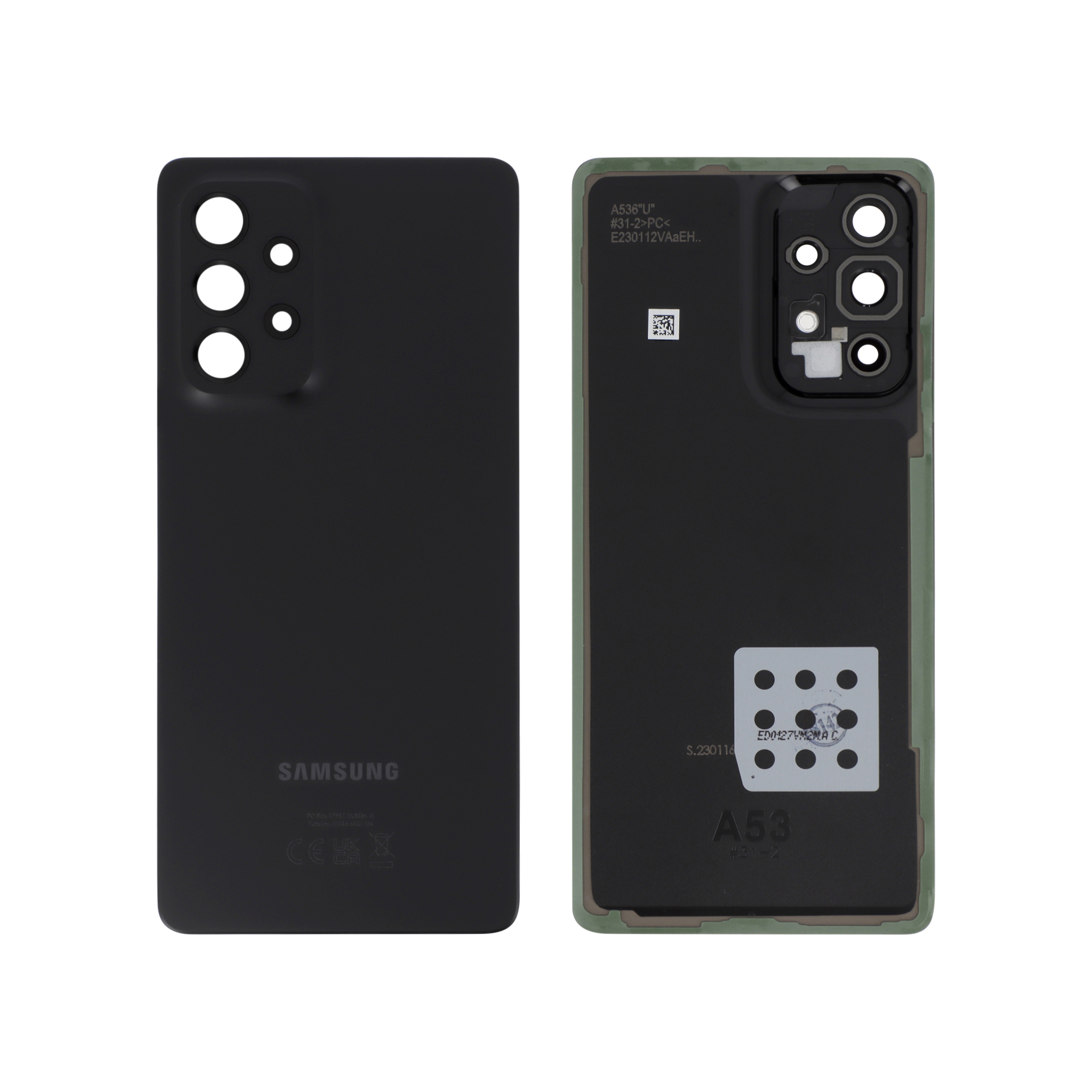 Capac spate Black Samsung Galaxy A53 5G (A536B) Service Pack