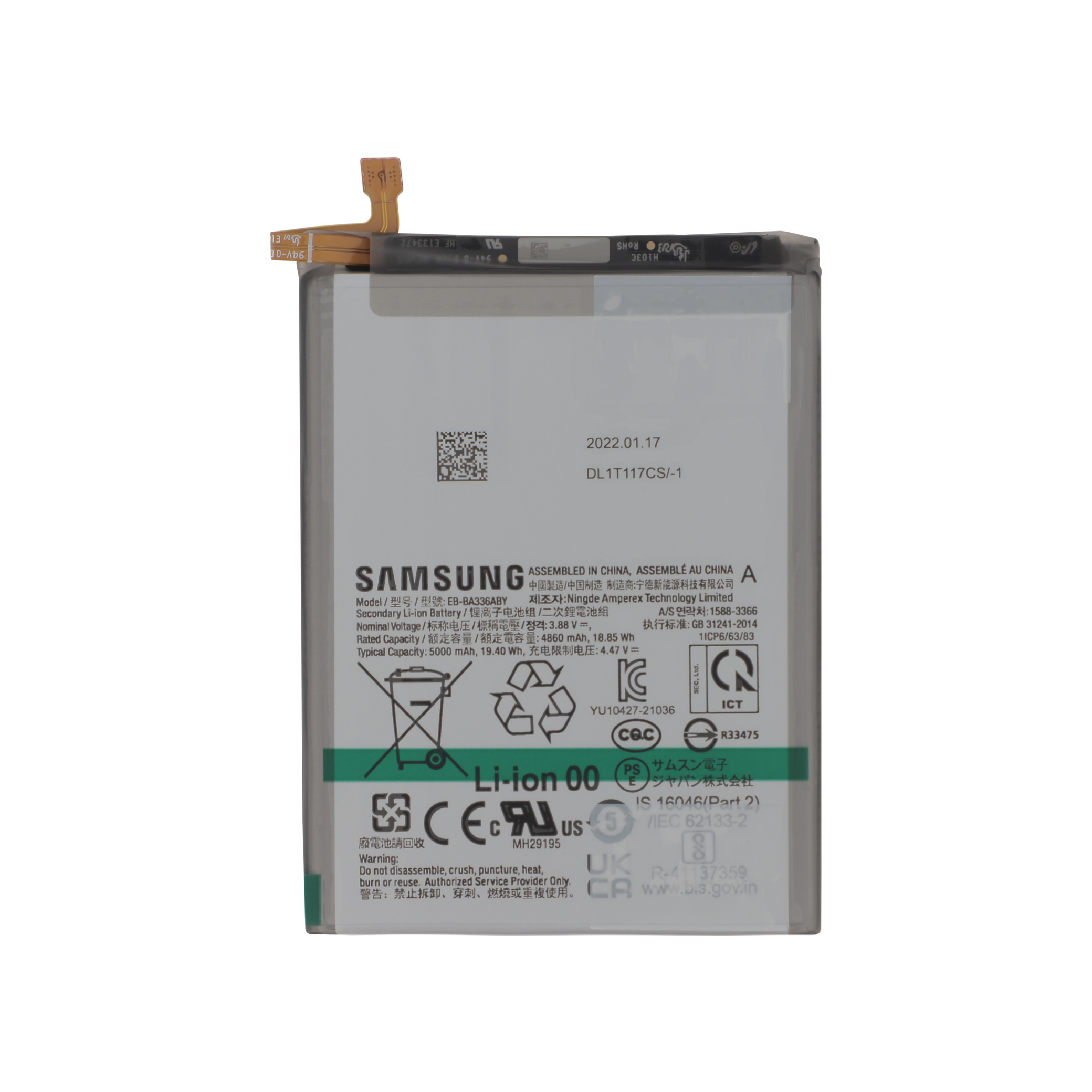 Baterie Samsung Galaxy A53 5G (A536B) Service Pack EB-BA336ABY