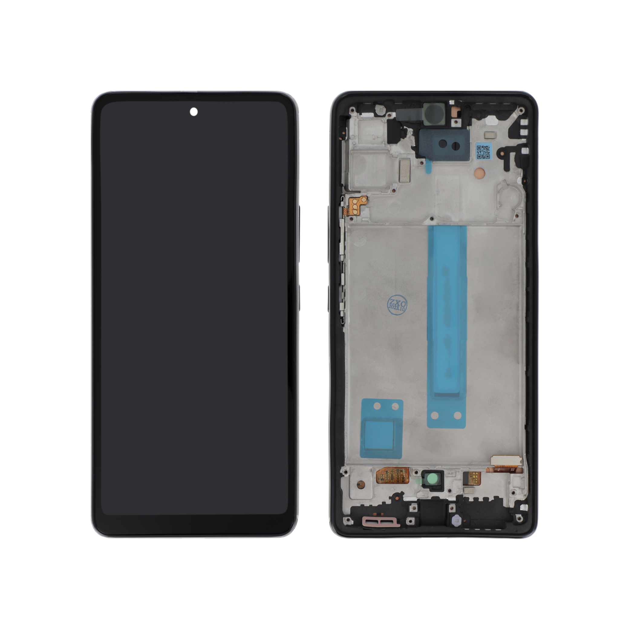 Display complet LCD cu ramă Samsung Galaxy A53 5G Black
