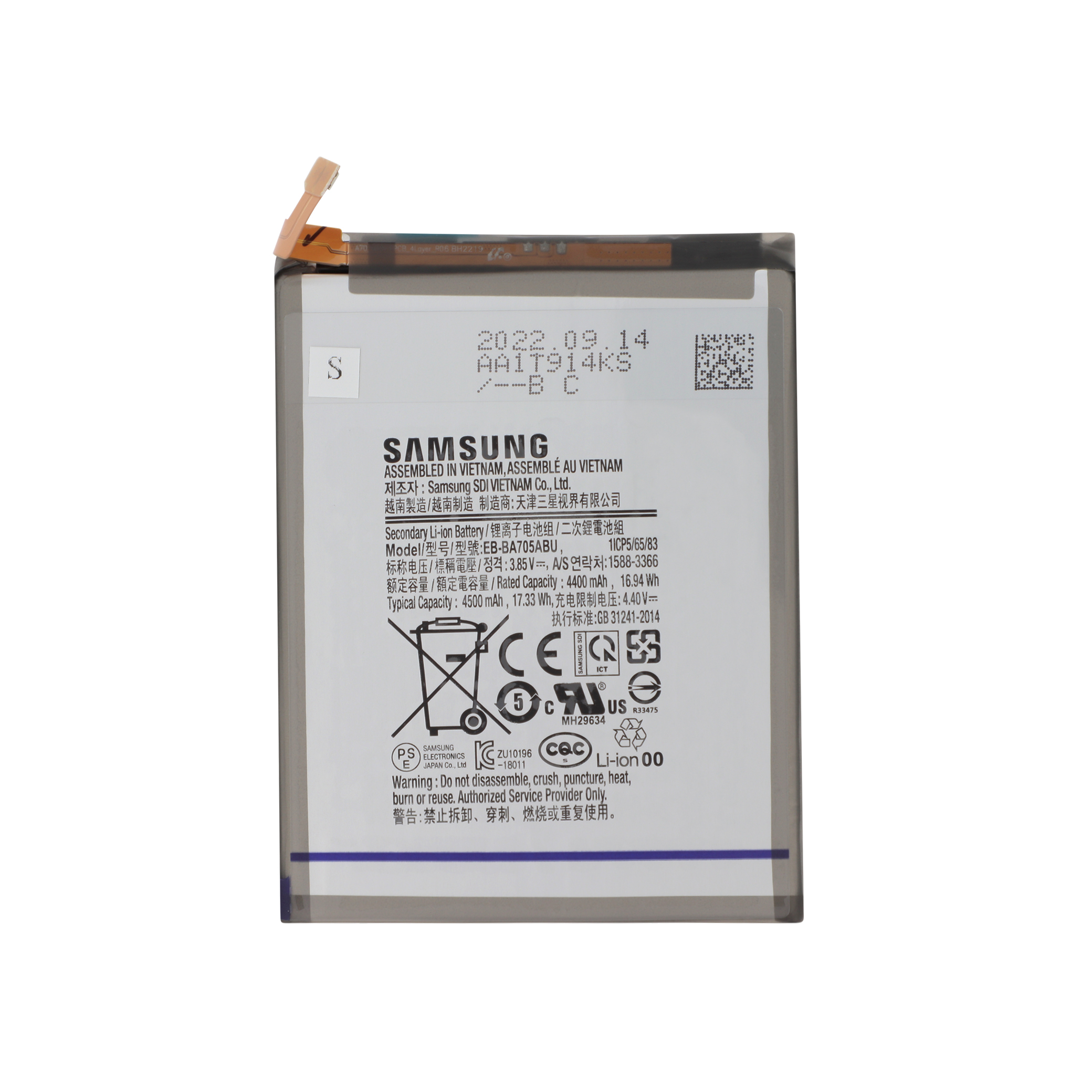 Baterie Samsung Galaxy A70 EB-BA705ABU Service Pack