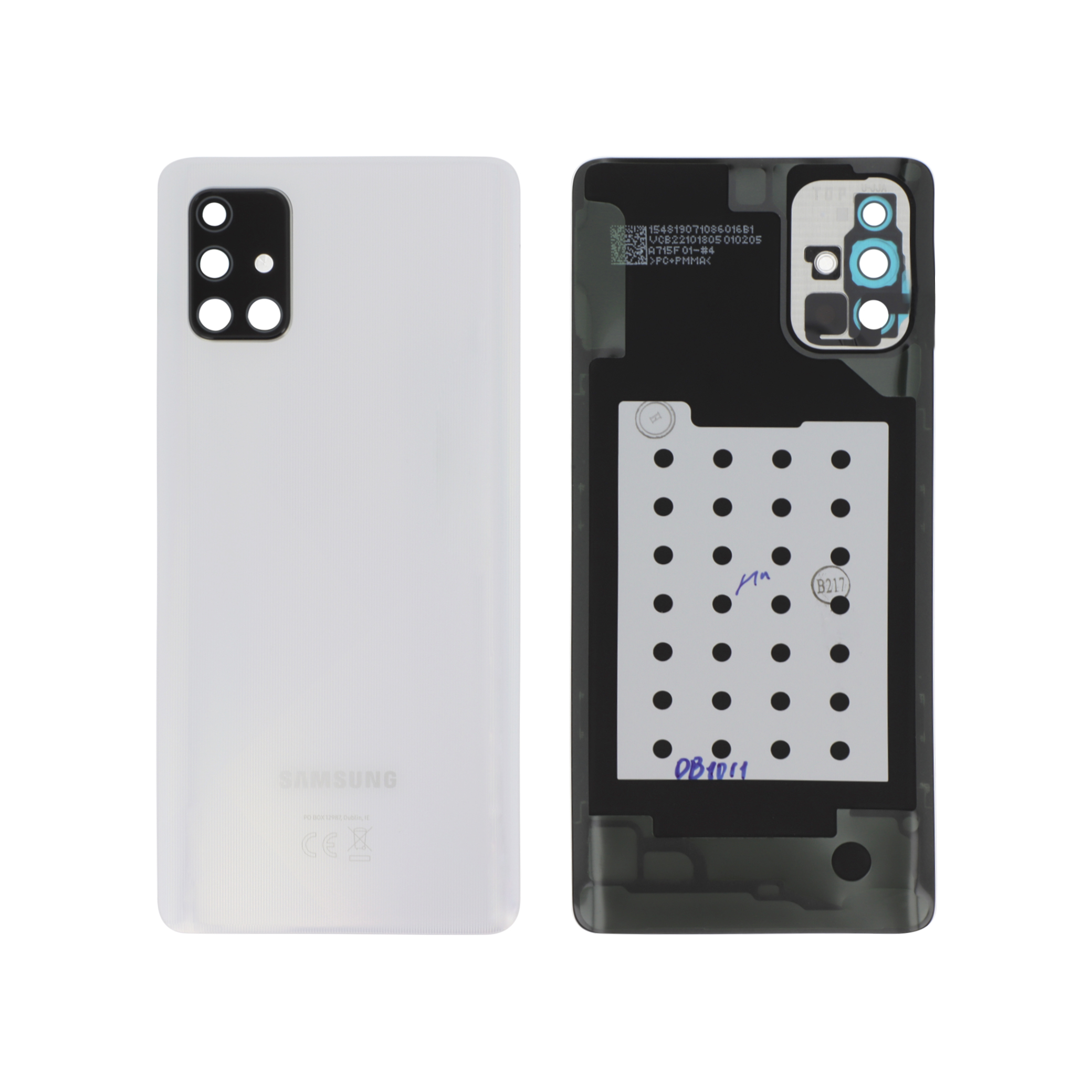 Capac spate White Samsung Galaxy A71 (A715F) Service Pack