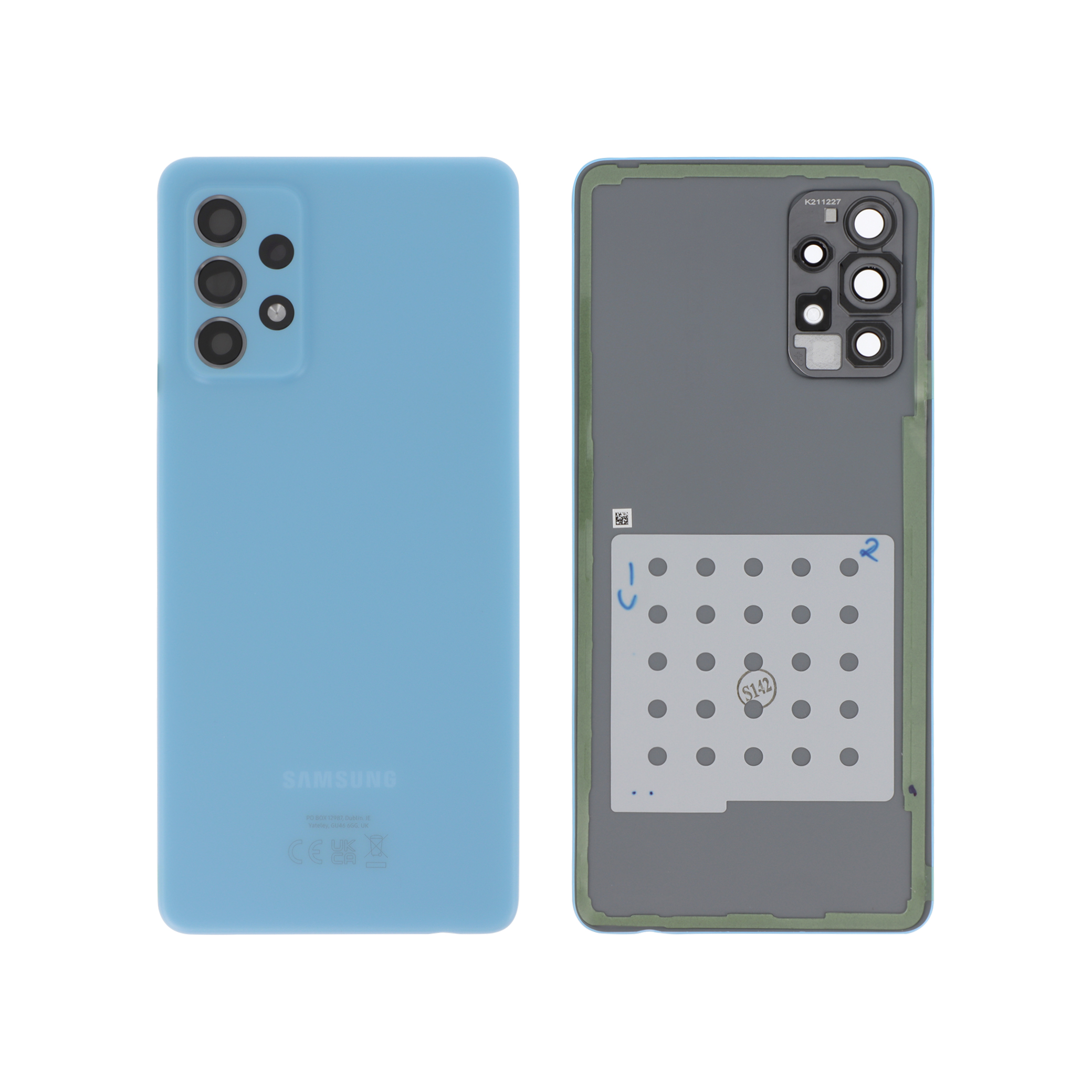 Capac spate Blue Samsung Galaxy A72 (A725F) Service Pack