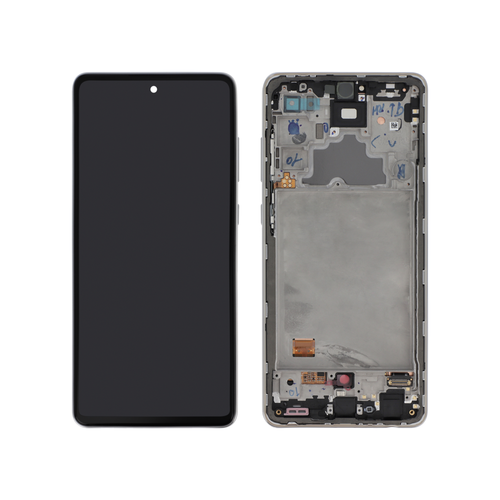Display complet Samsung Galaxy A72 (A725F) Alb Service Pack