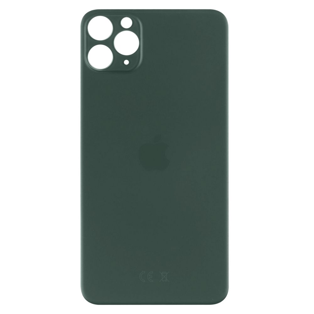 Sticla spate iPhone 11 Pro Max Big Hole Green