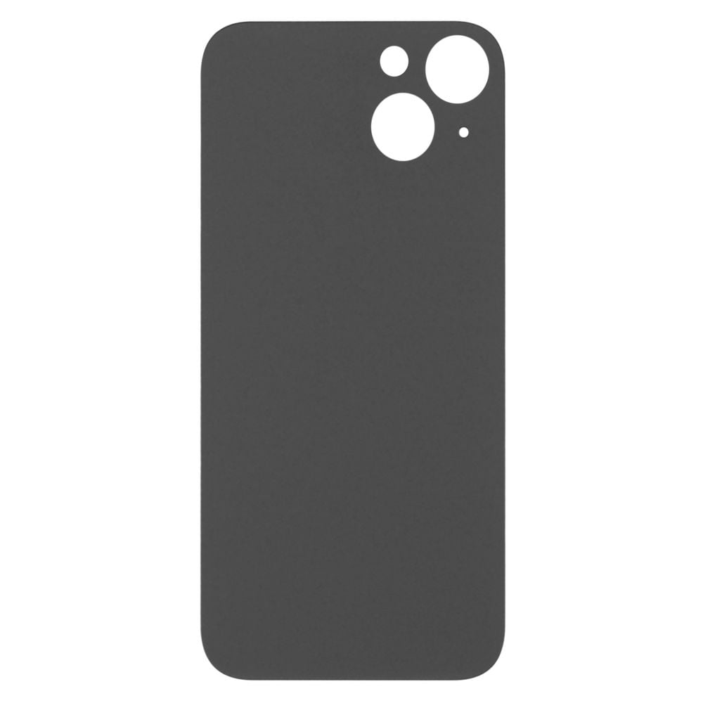 Sticla spate compatibil cu iPhone 13 mini, Midnight, Big Hole