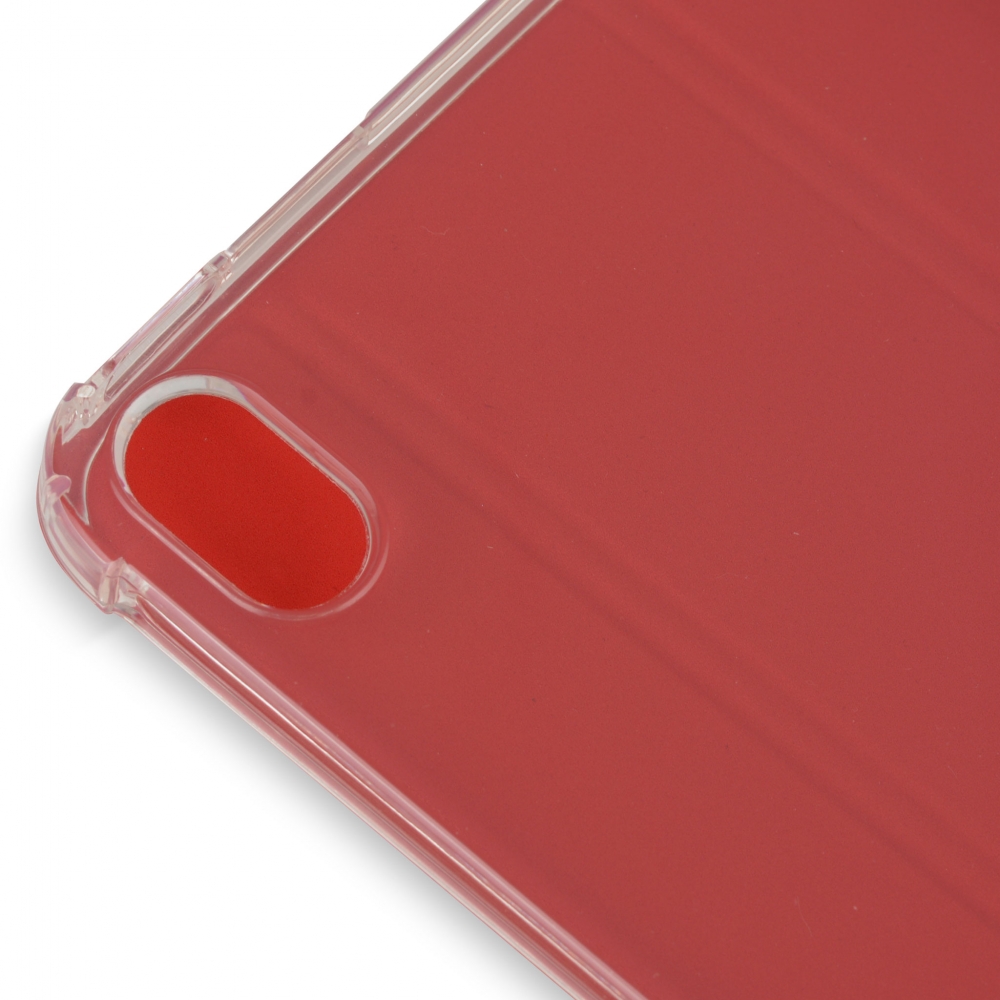 Husa magnetica cu spate transparent si colturi intarite iPad mini 6 Rosu