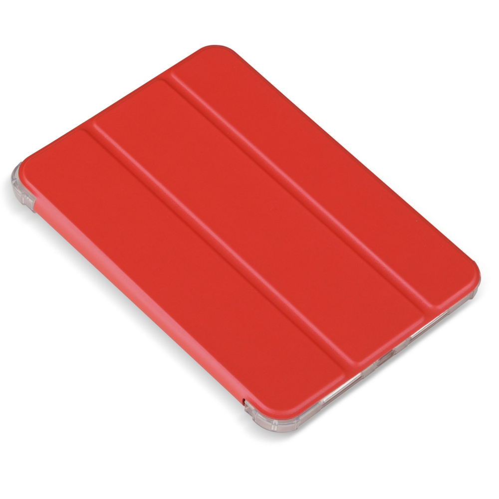 Husa magnetica cu spate transparent si colturi intarite iPad mini 6 Rosu